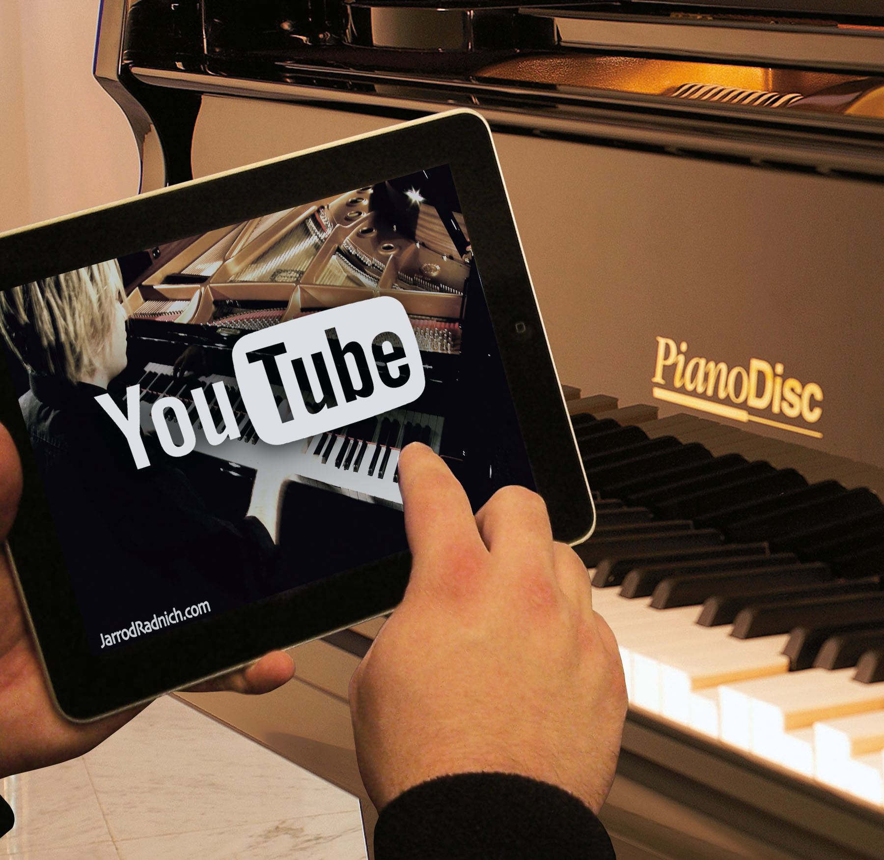 New Video Innovation Reaches Through YouTube to Perform on Your Piano