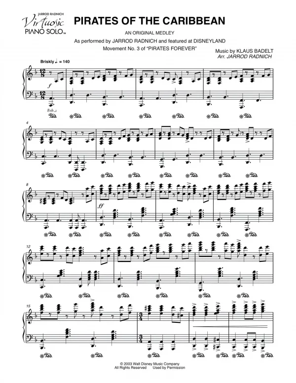 Pirates Of The Caribbean (Mvt.3)