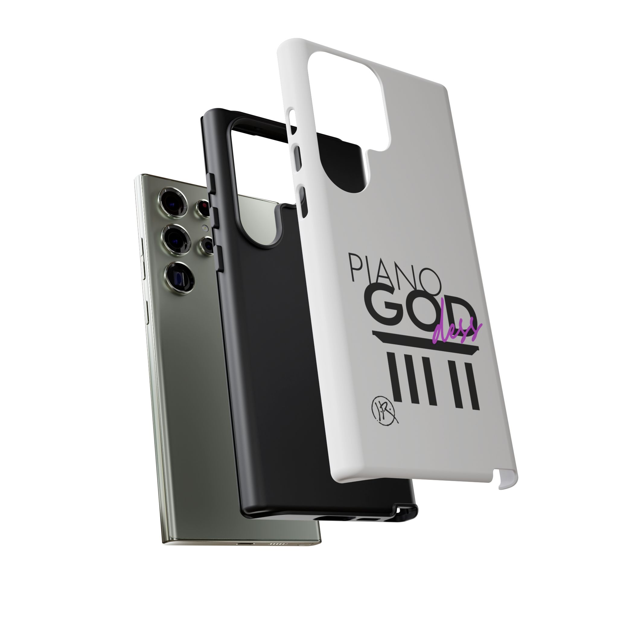 'Piano Goddess'—Tough Phone Case - Image 77