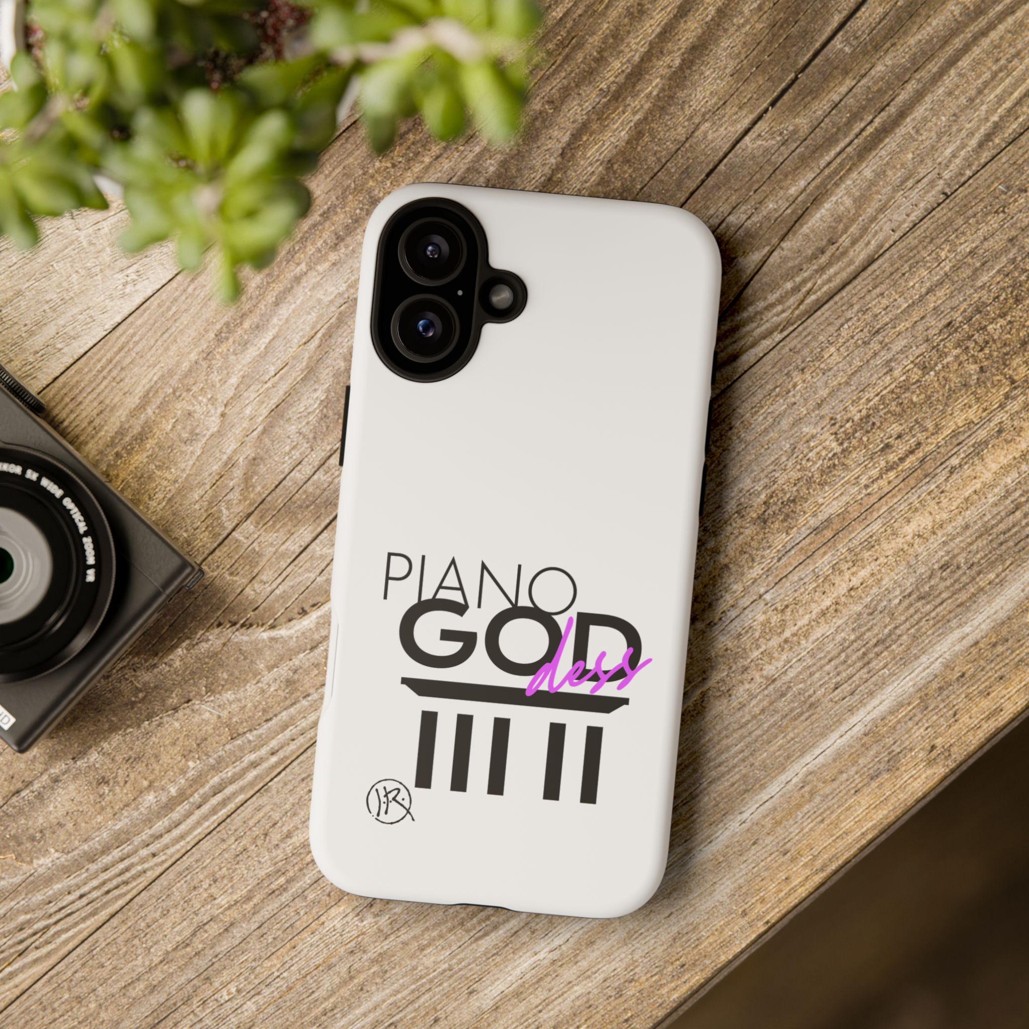 'Piano Goddess'—Tough Phone Case - Image 158
