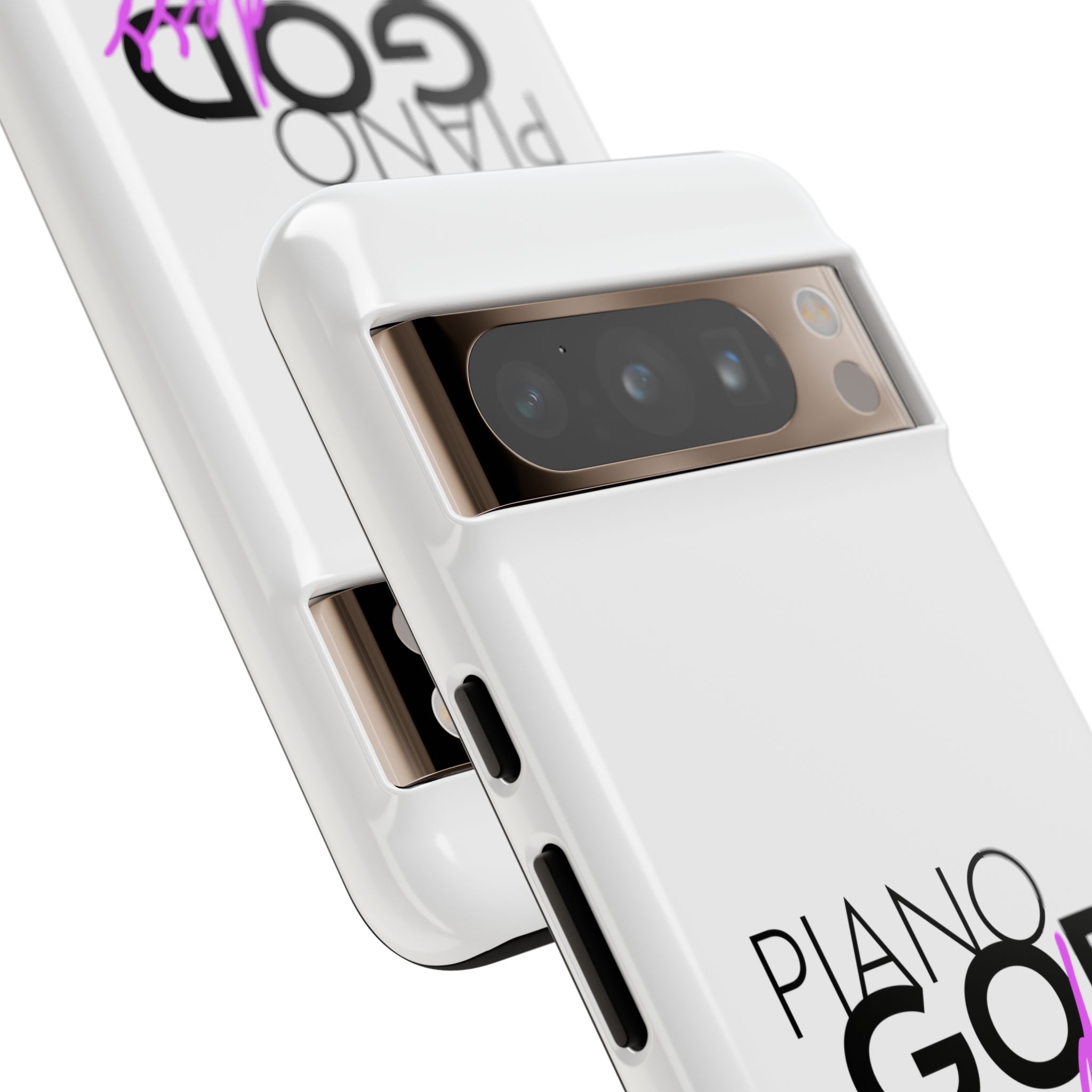 'Piano Goddess'—Tough Phone Case - Image 136