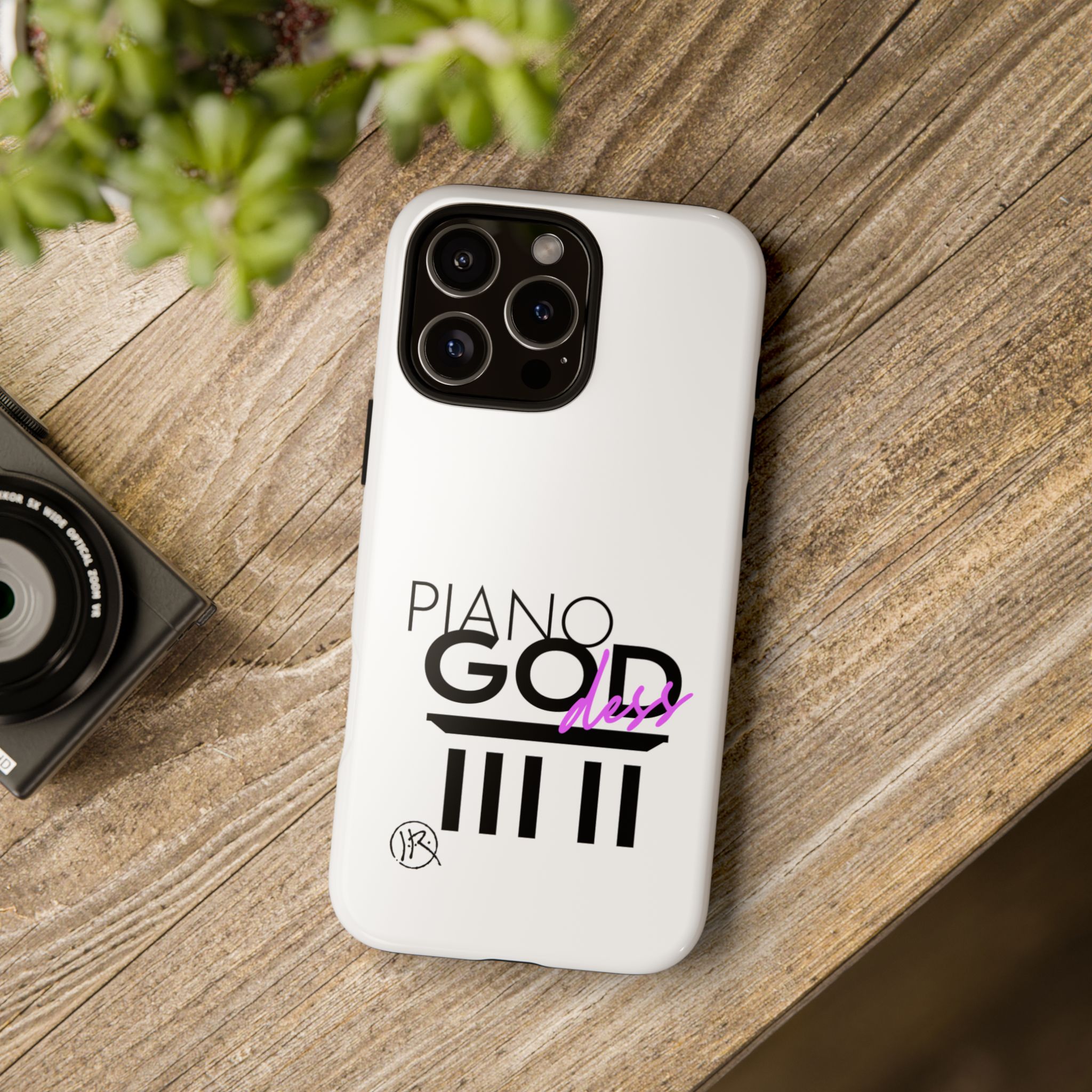 'Piano Goddess'—Tough Phone Case - Image 170