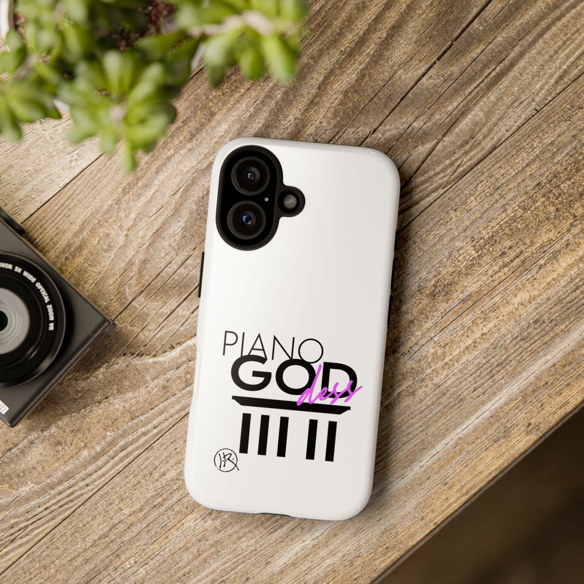 'Piano Goddess'—Tough Phone Case - Image 4
