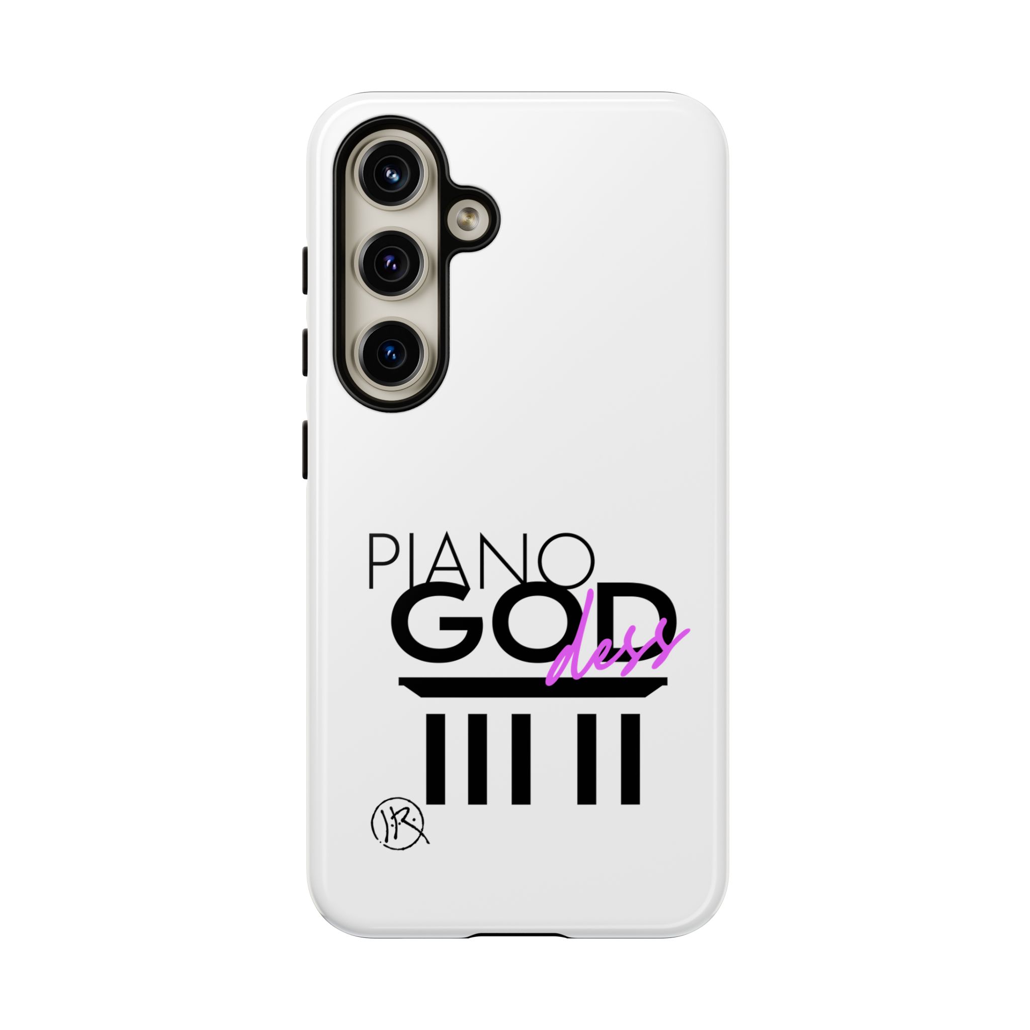 'Piano Goddess'—Tough Phone Case - Image 111