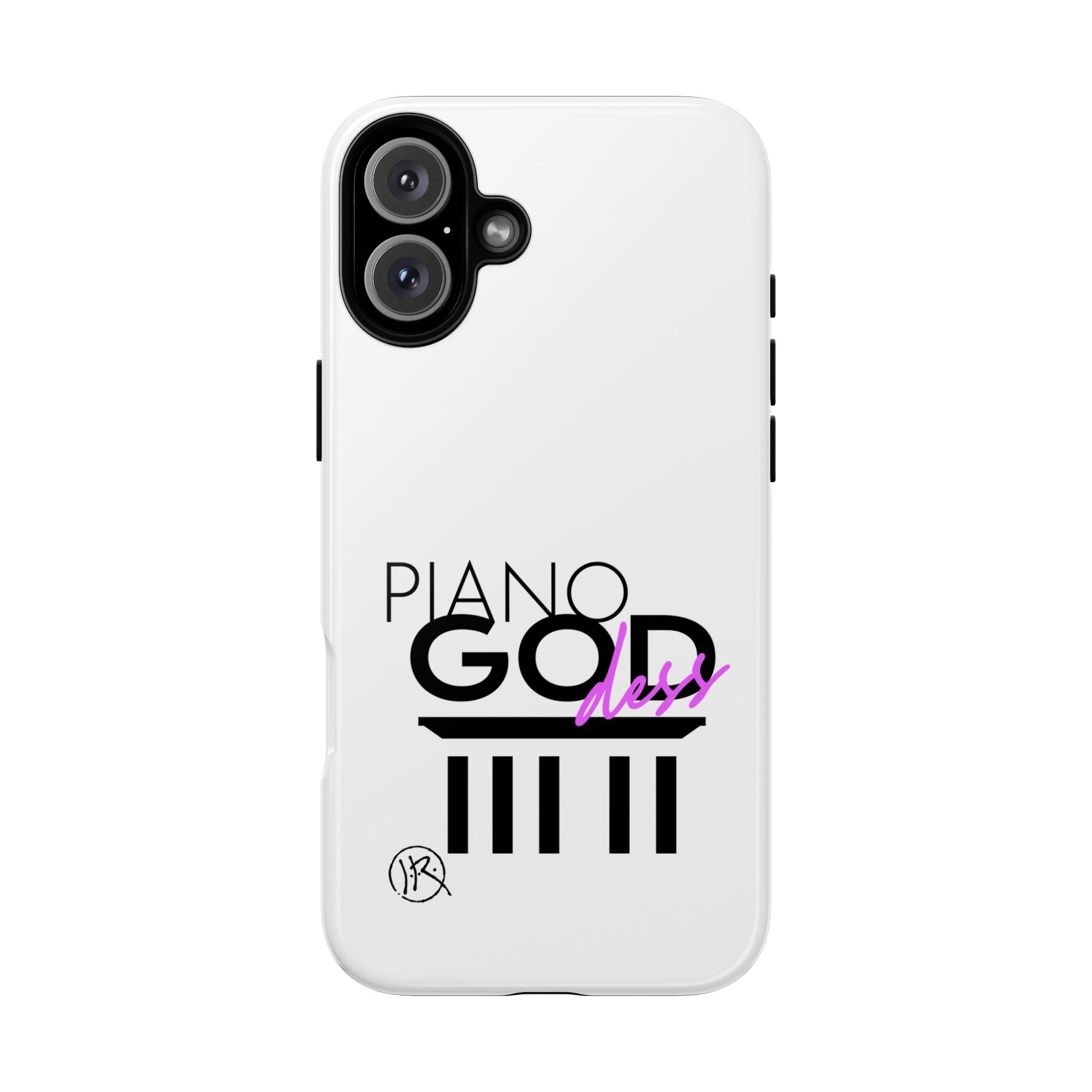'Piano Goddess'—Tough Phone Case - Image 151