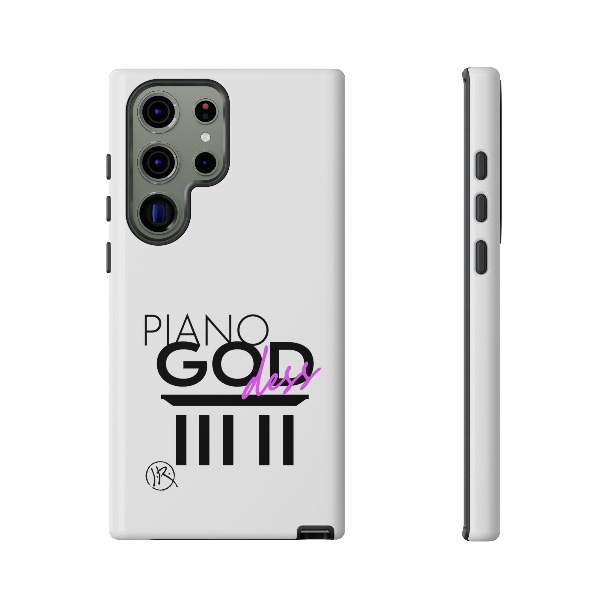 'Piano Goddess'—Tough Phone Case - Image 71