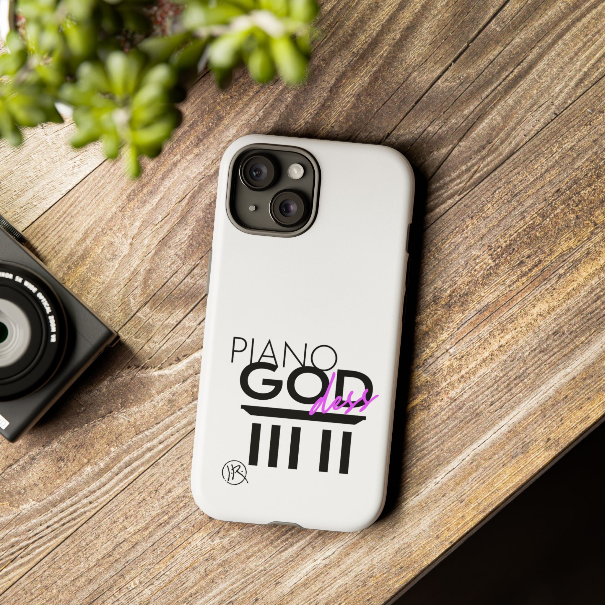'Piano Goddess'—Tough Phone Case - Image 89