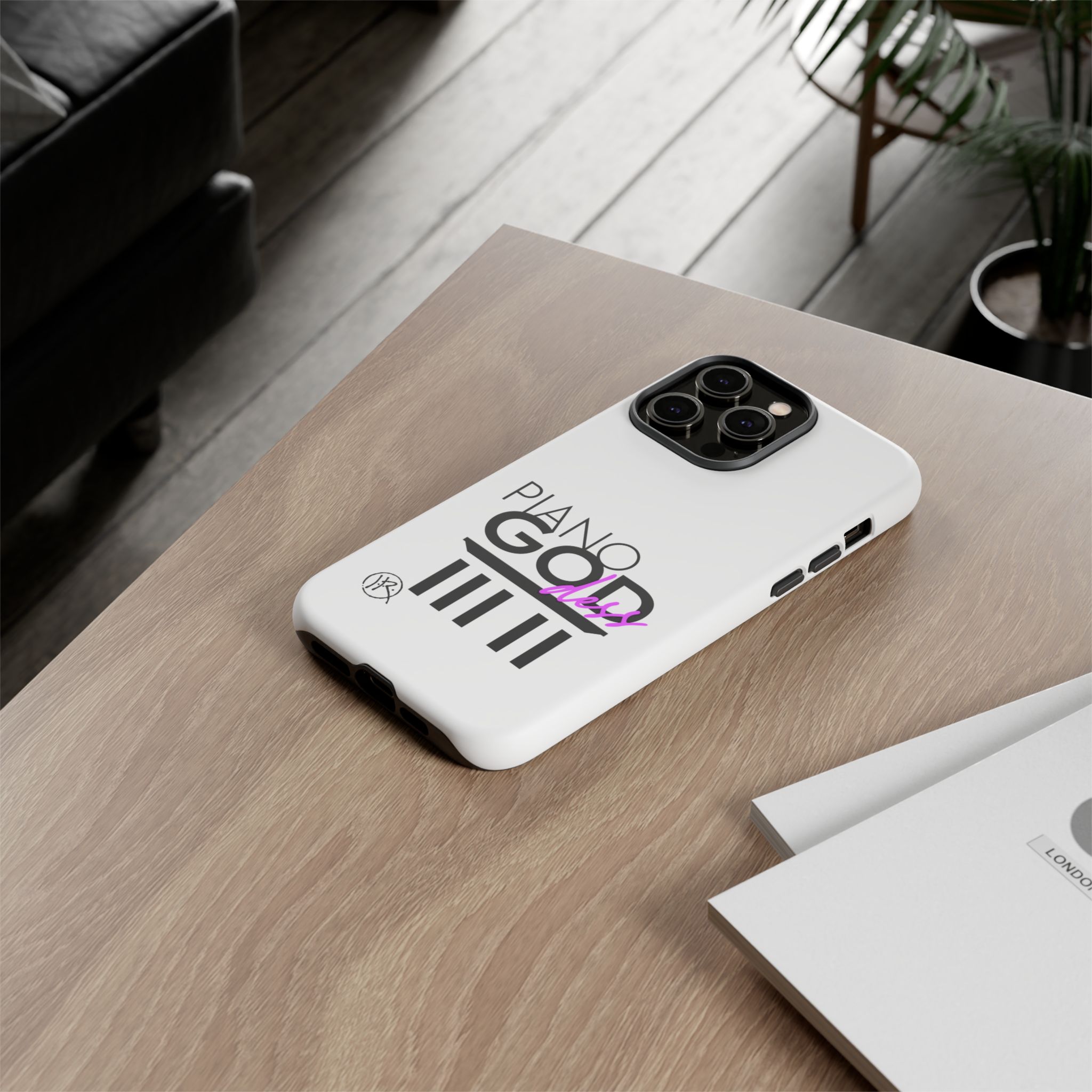'Piano Goddess'—Tough Phone Case - Image 54