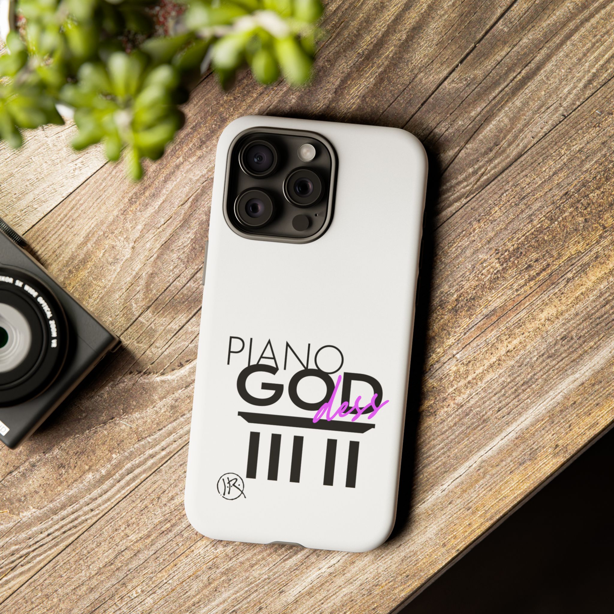 'Piano Goddess'—Tough Phone Case - Image 110