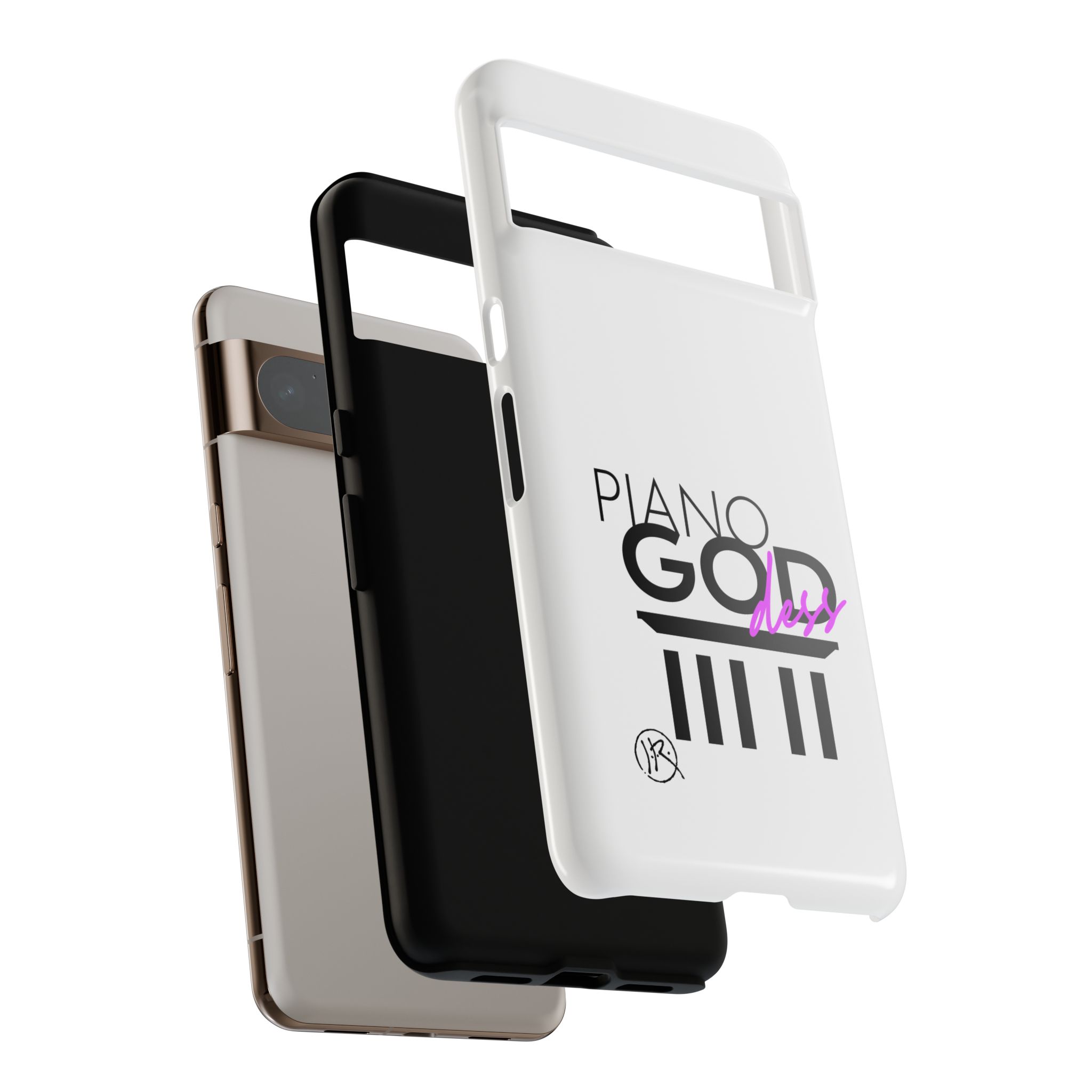 'Piano Goddess'—Tough Phone Case - Image 138