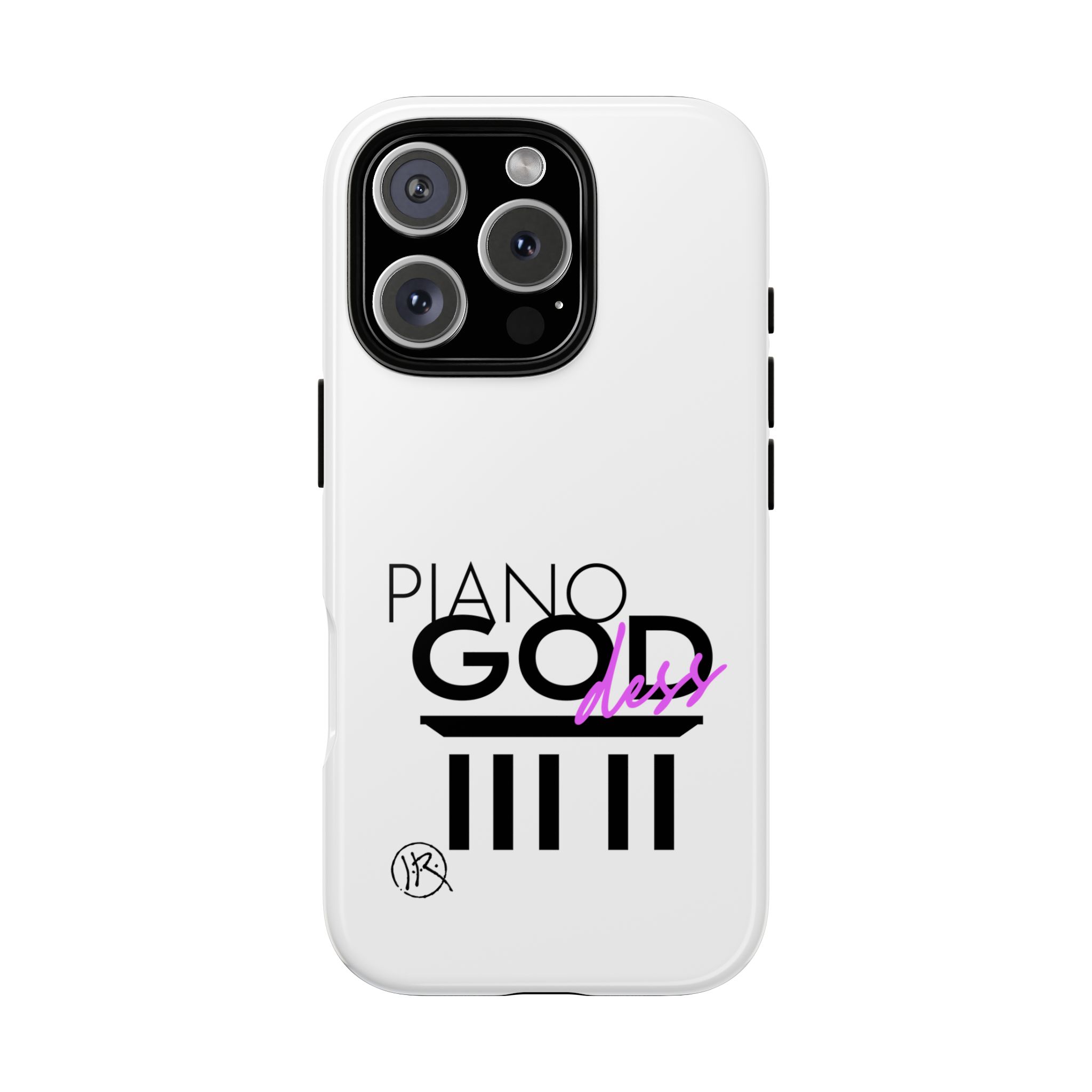 'Piano Goddess'—Tough Phone Case - Image 159