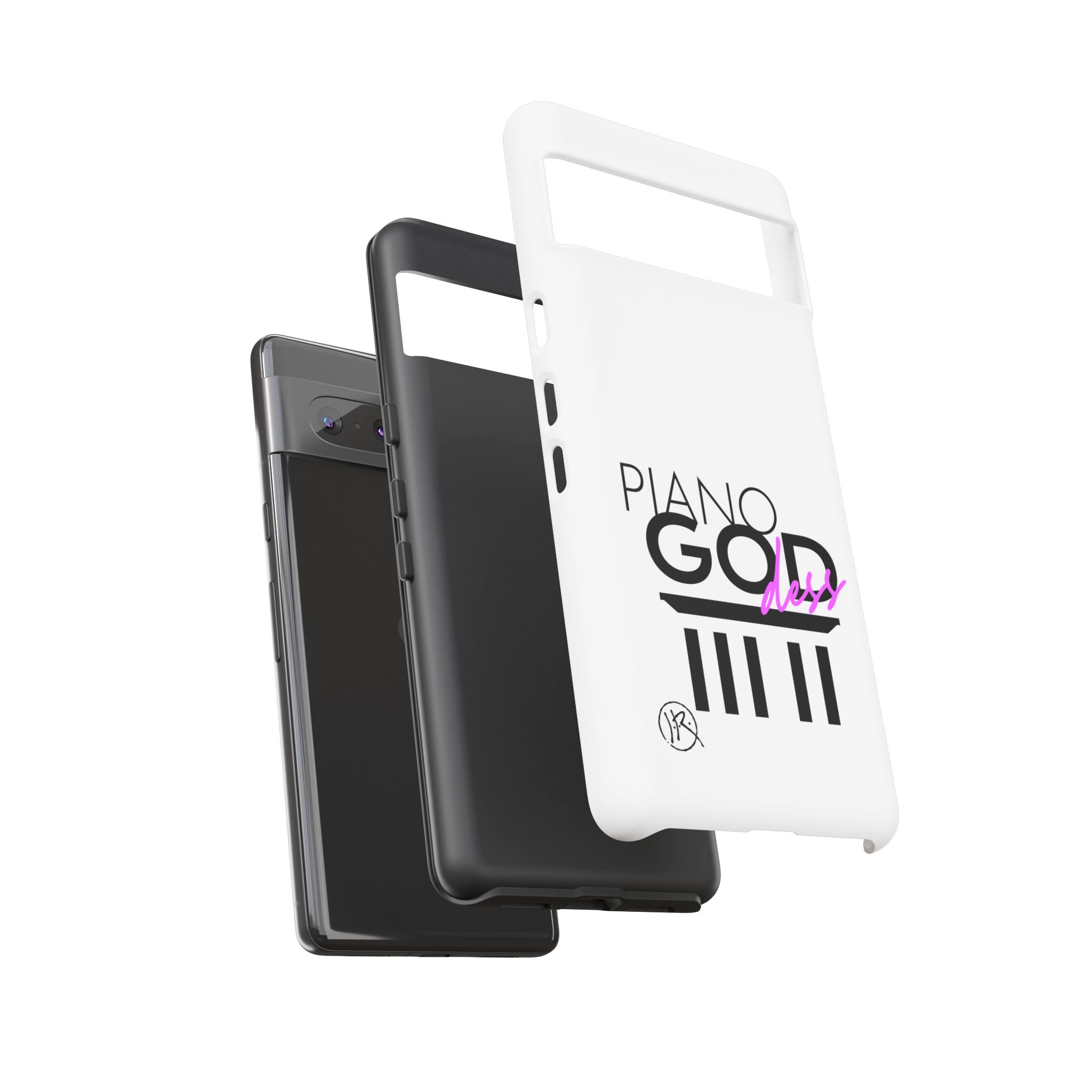 'Piano Goddess'—Tough Phone Case - Image 85