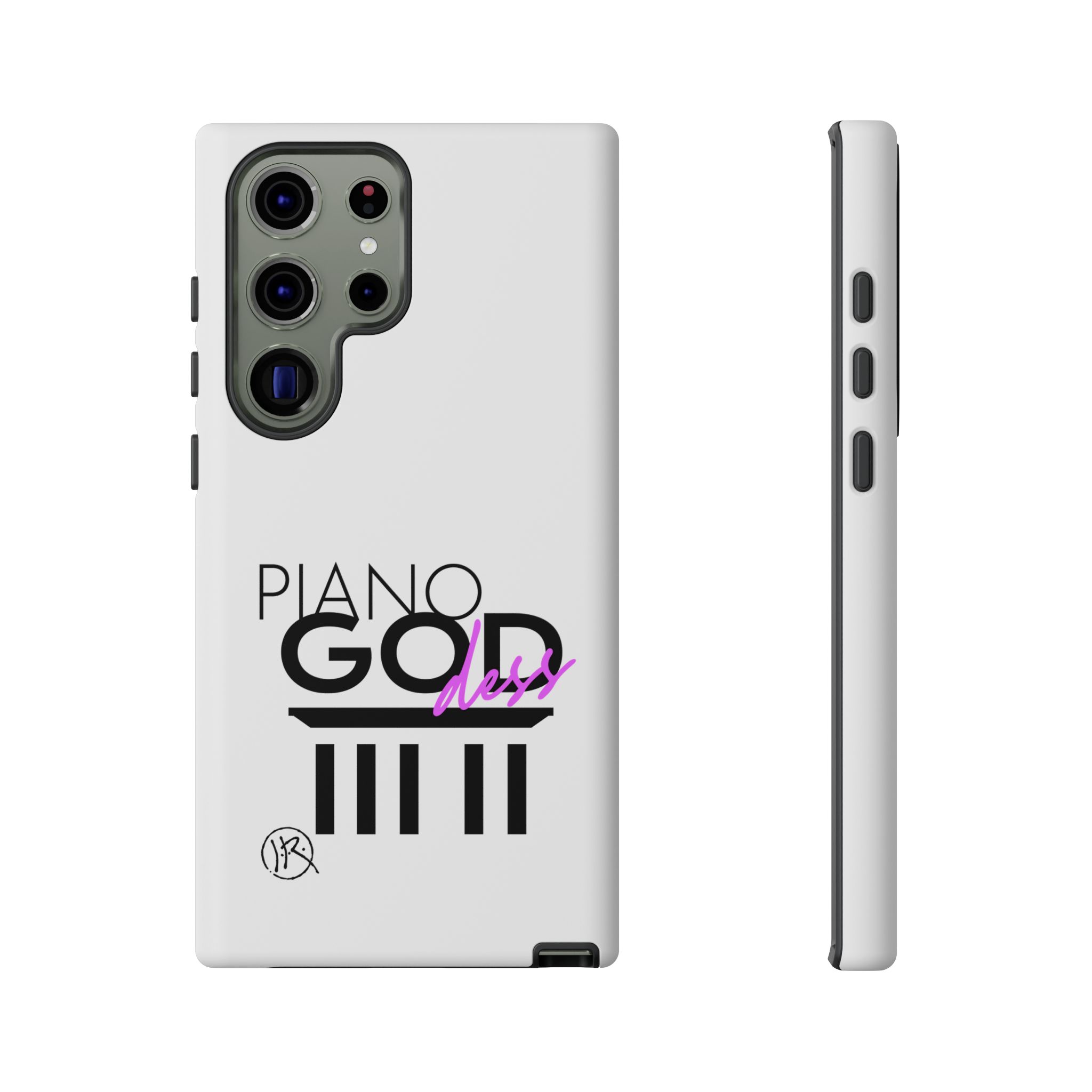 'Piano Goddess'—Tough Phone Case - Image 75