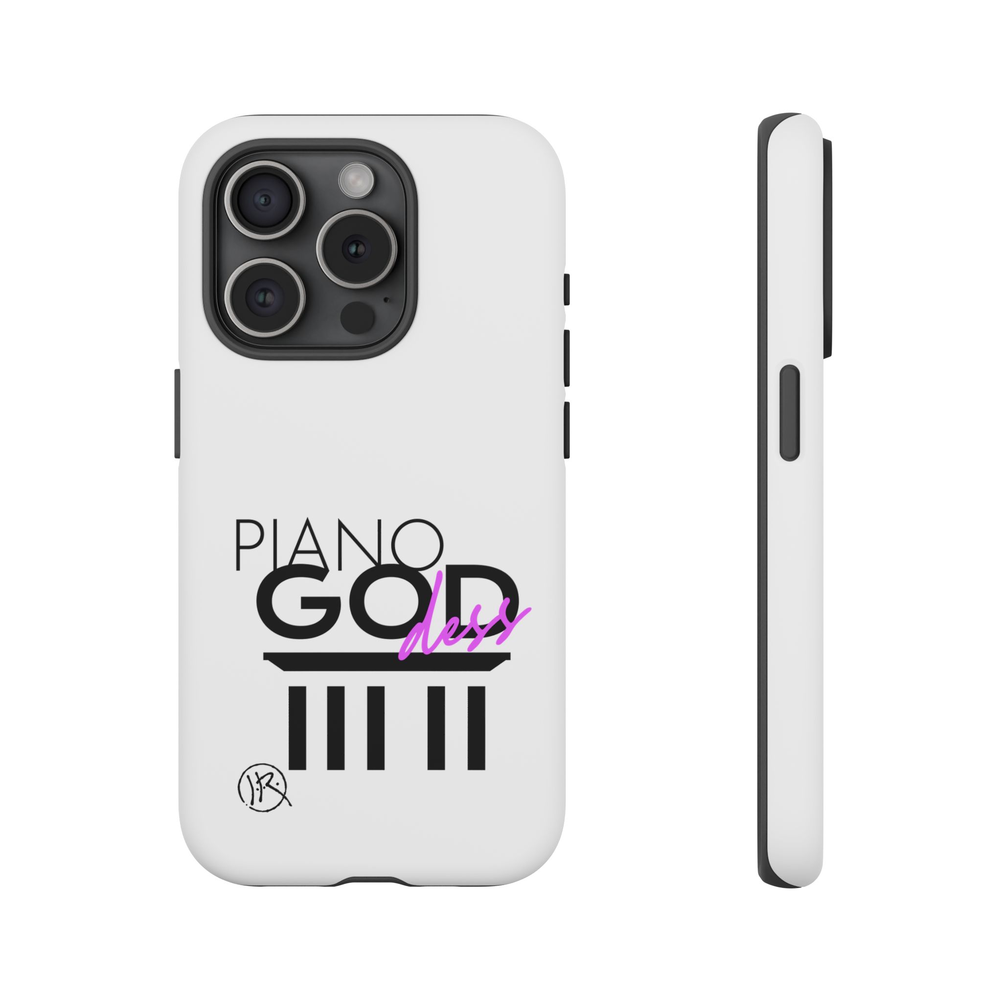 'Piano Goddess'—Tough Phone Case - Image 102