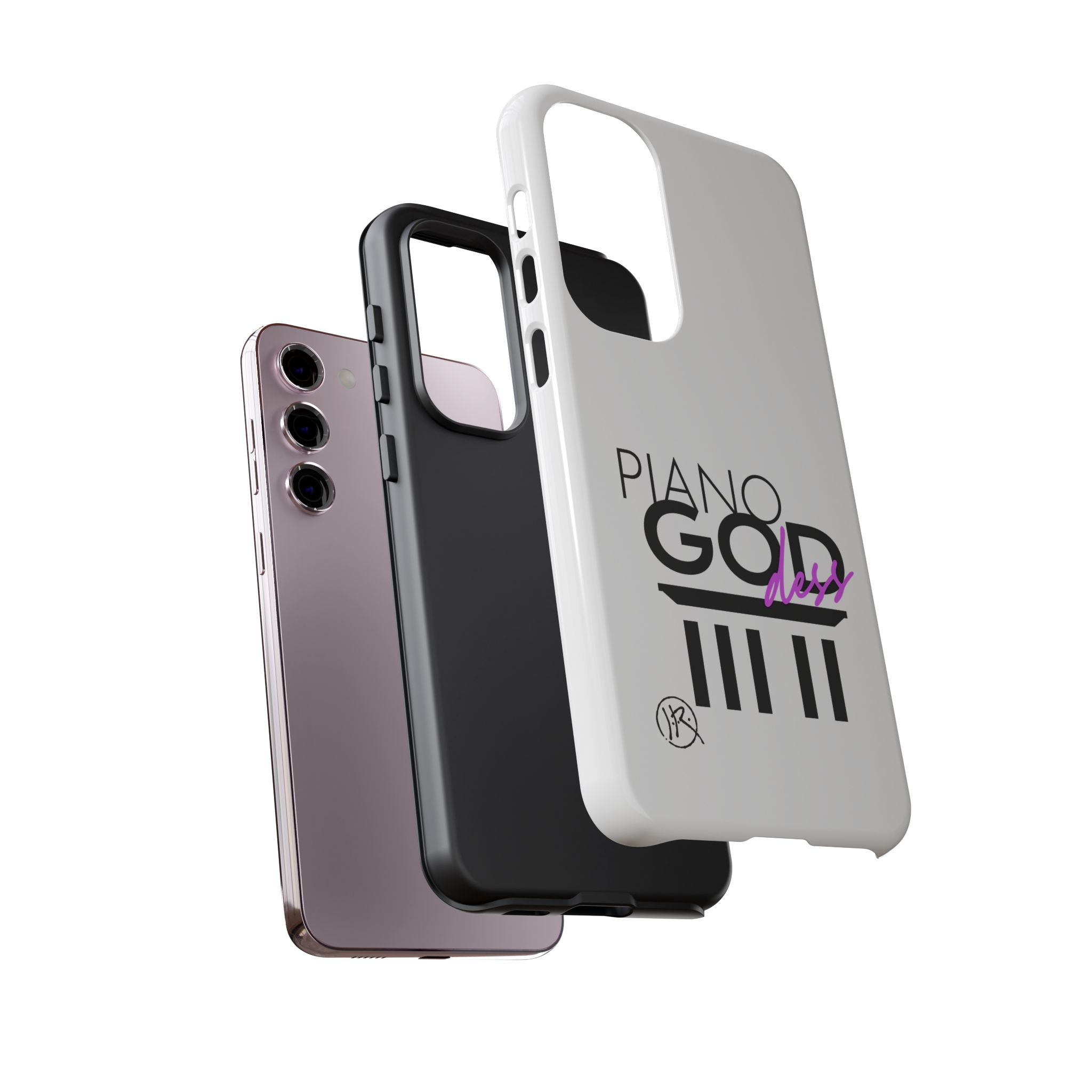 'Piano Goddess'—Tough Phone Case - Image 65