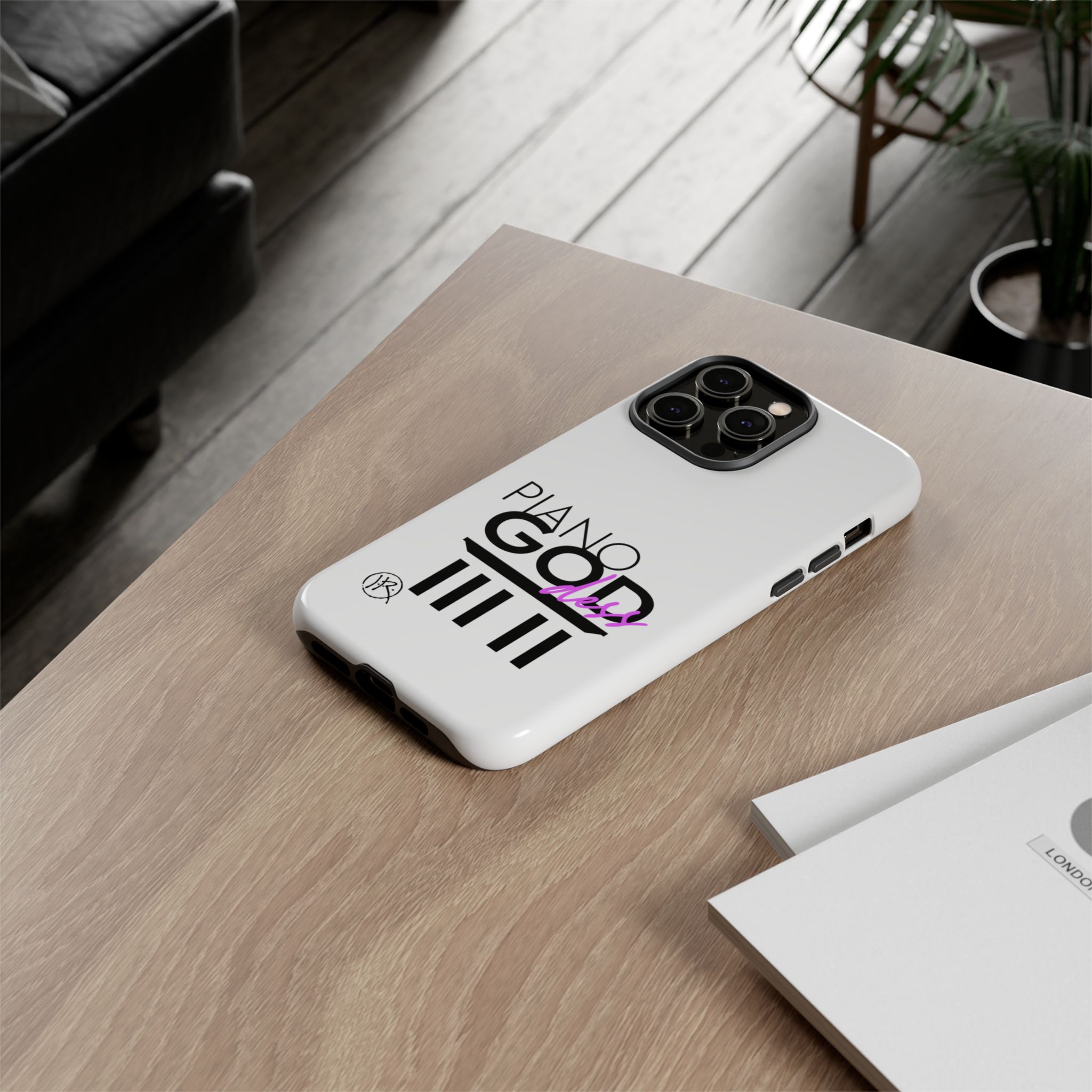 'Piano Goddess'—Tough Phone Case - Image 50