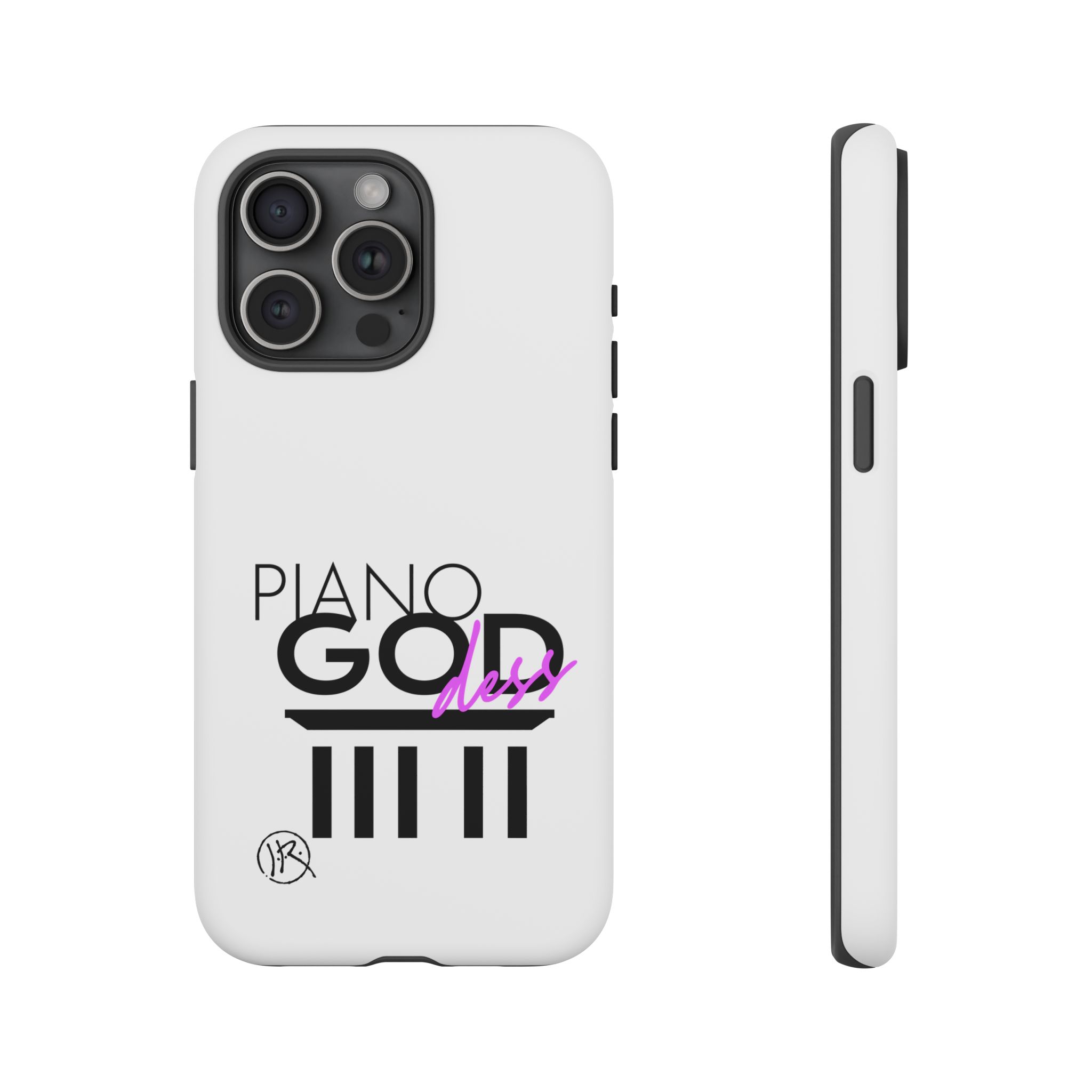 'Piano Goddess'—Tough Phone Case - Image 108