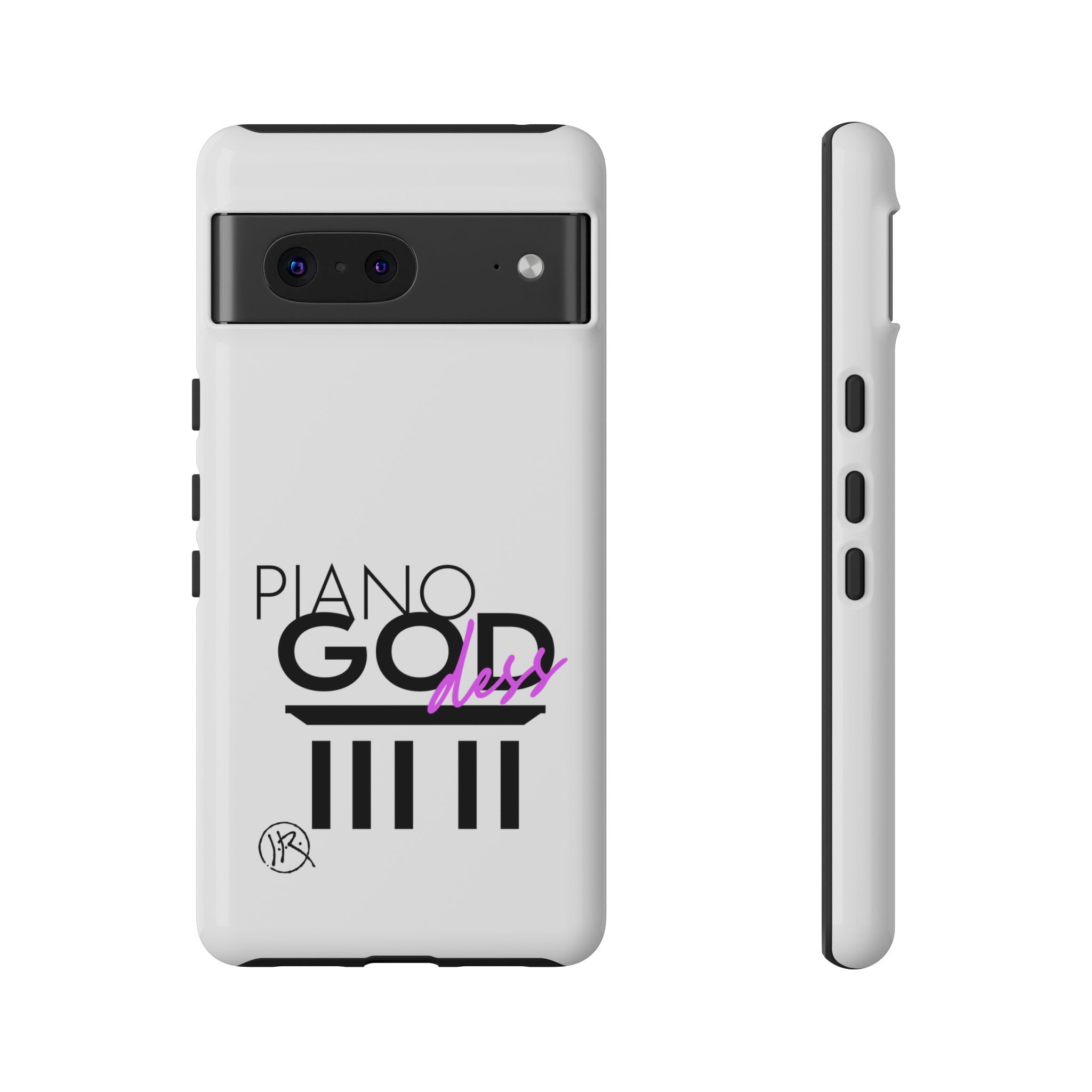 'Piano Goddess'—Tough Phone Case - Image 79