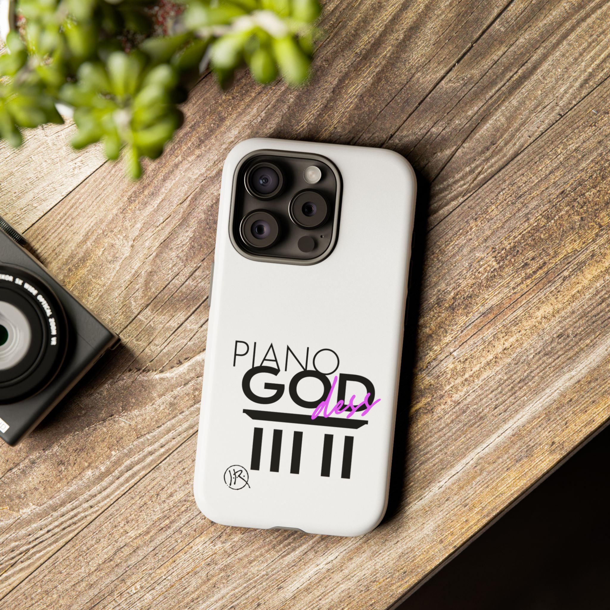 'Piano Goddess'—Tough Phone Case - Image 101
