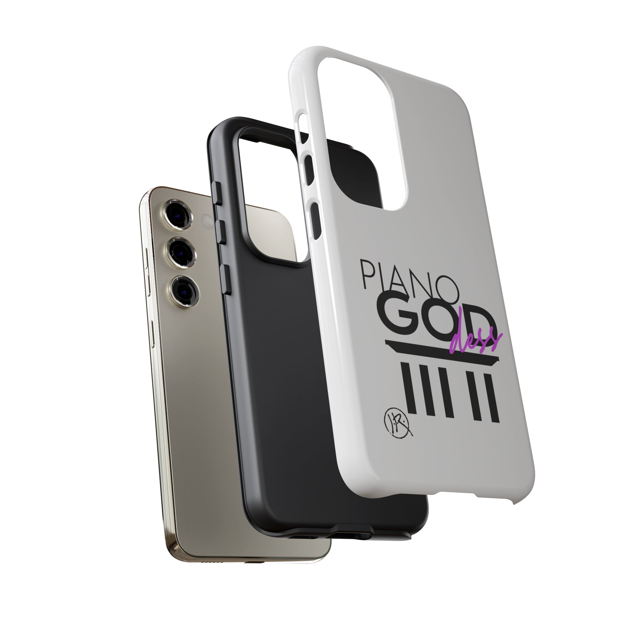 'Piano Goddess'—Tough Phone Case - Image 57