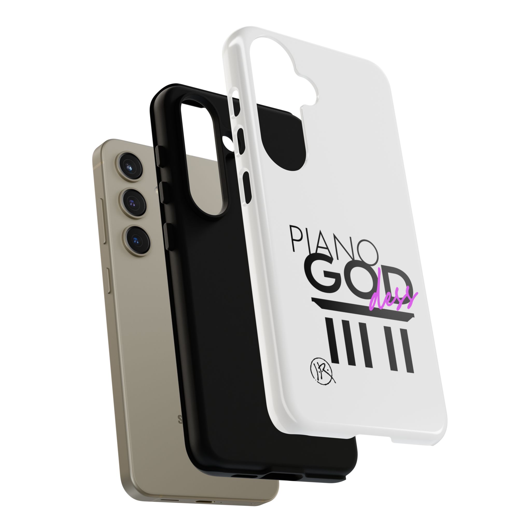 'Piano Goddess'—Tough Phone Case - Image 114