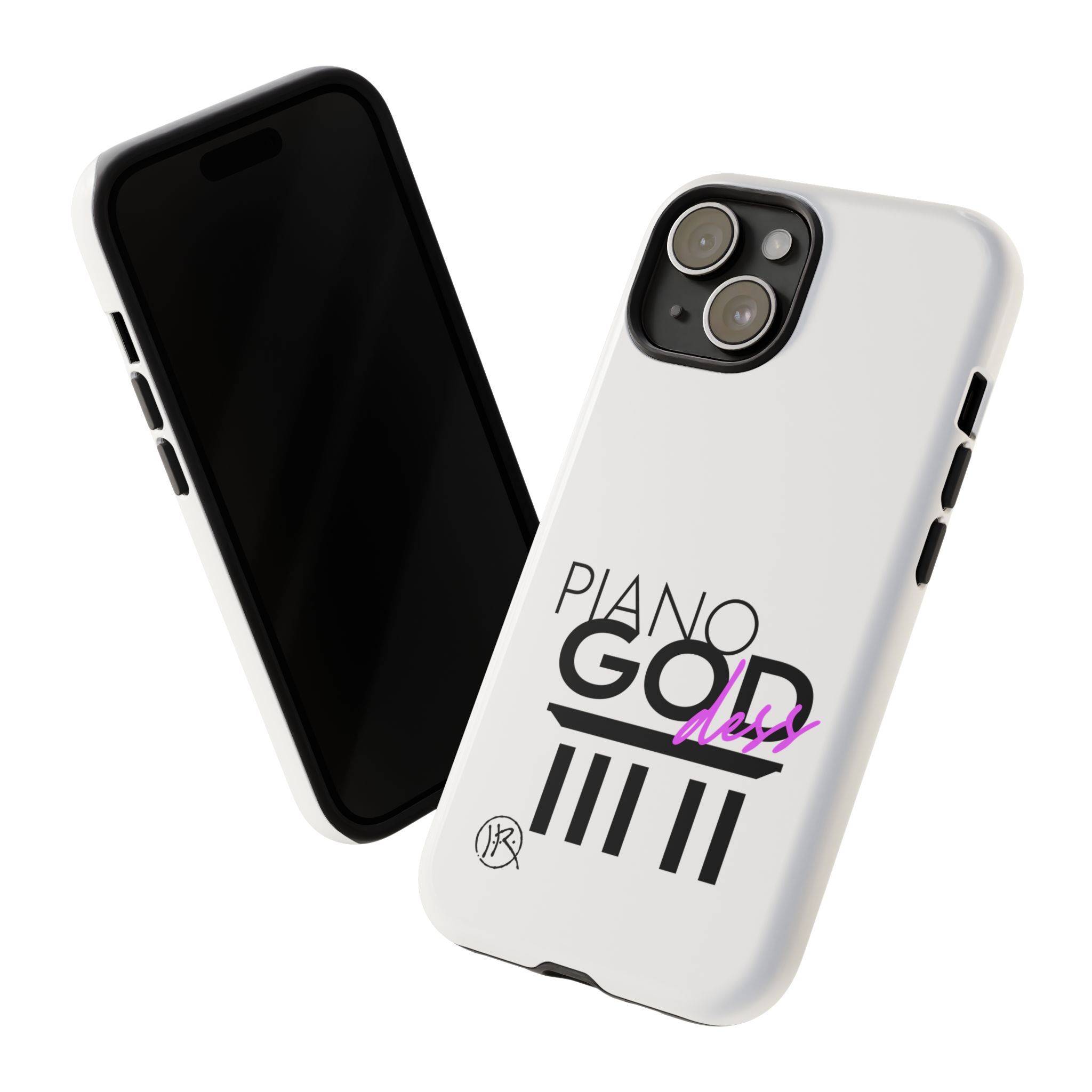 'Piano Goddess'—Tough Phone Case - Image 88