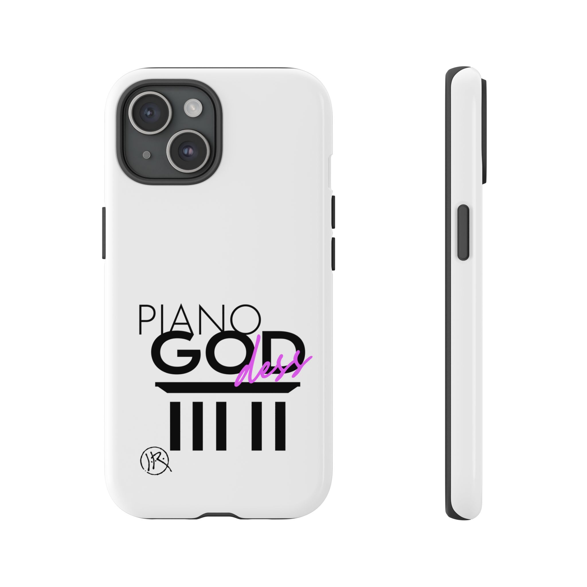 'Piano Goddess'—Tough Phone Case - Image 87
