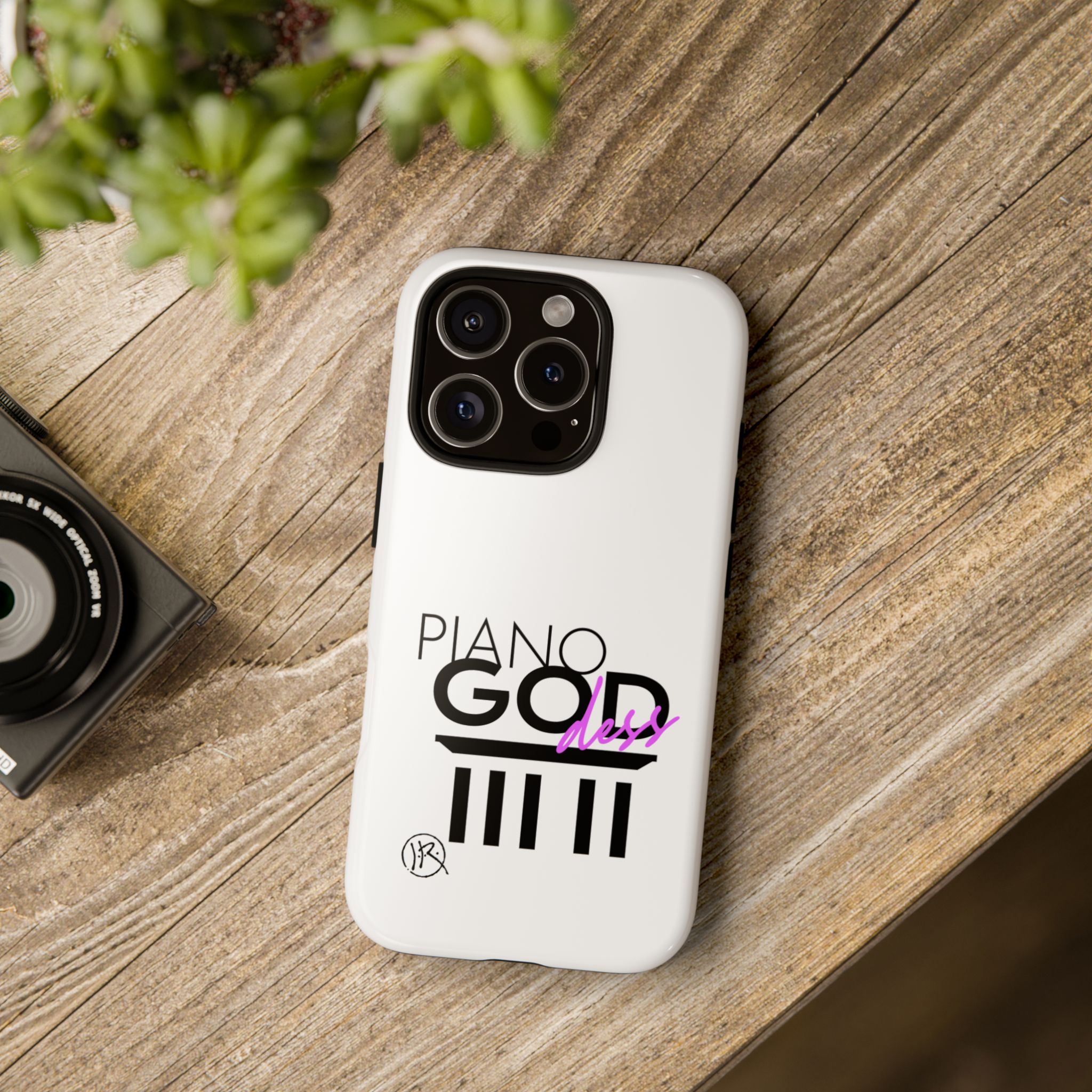 'Piano Goddess'—Tough Phone Case - Image 162