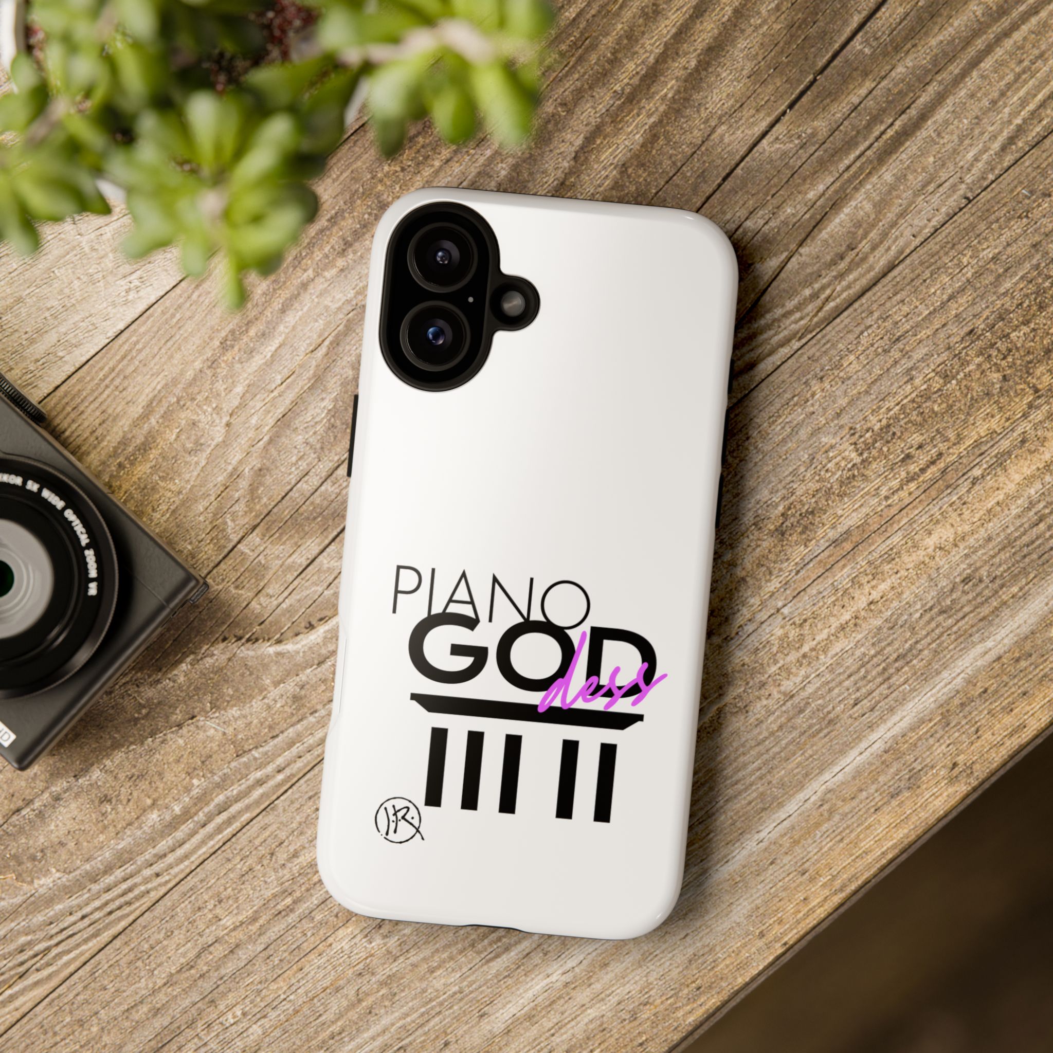 'Piano Goddess'—Tough Phone Case - Image 154