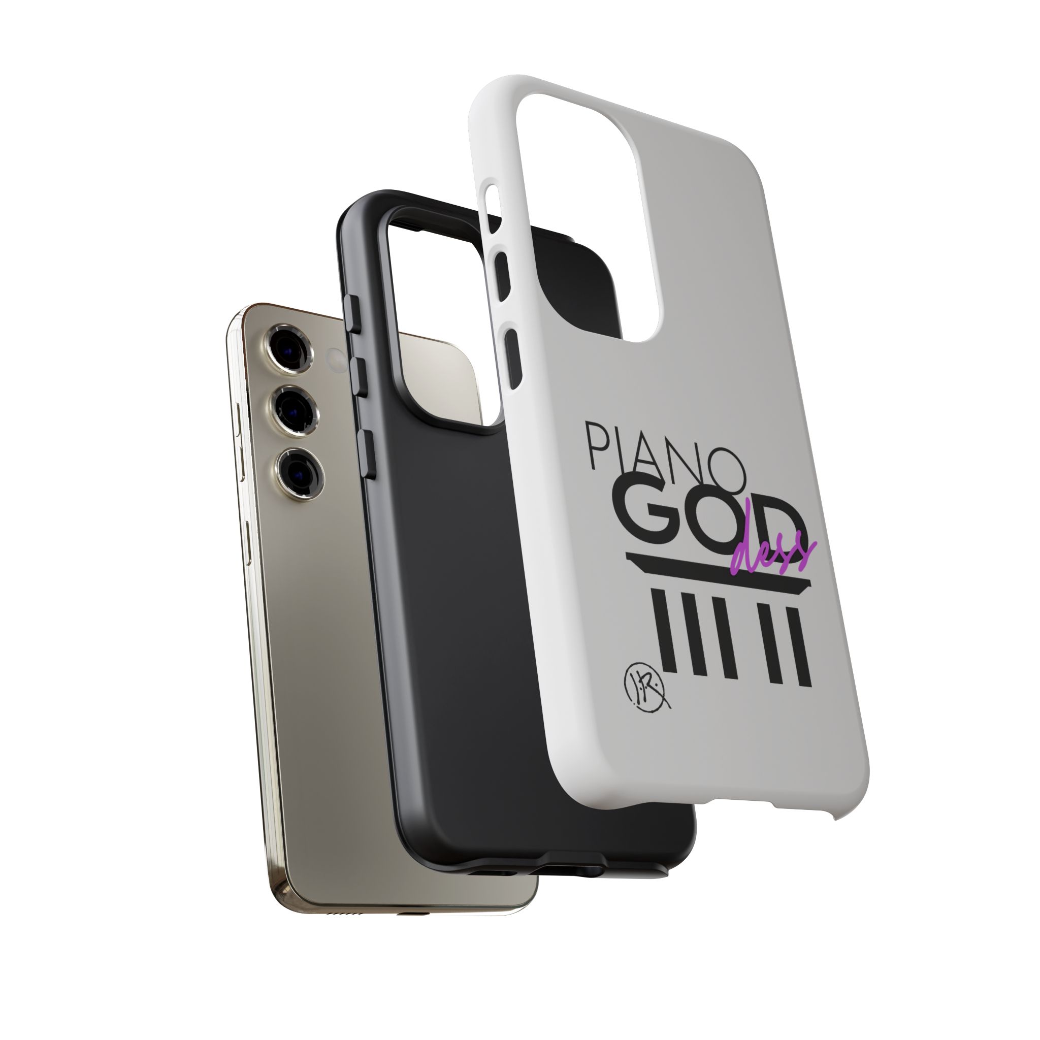 'Piano Goddess'—Tough Phone Case - Image 61