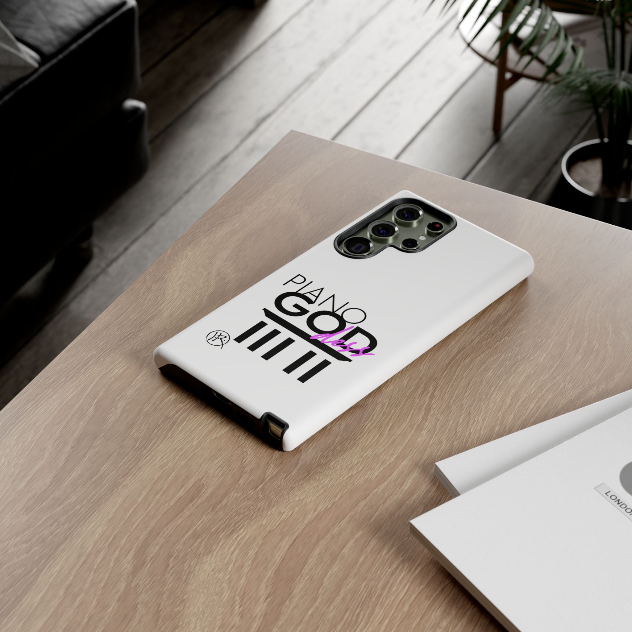'Piano Goddess'—Tough Phone Case - Image 78