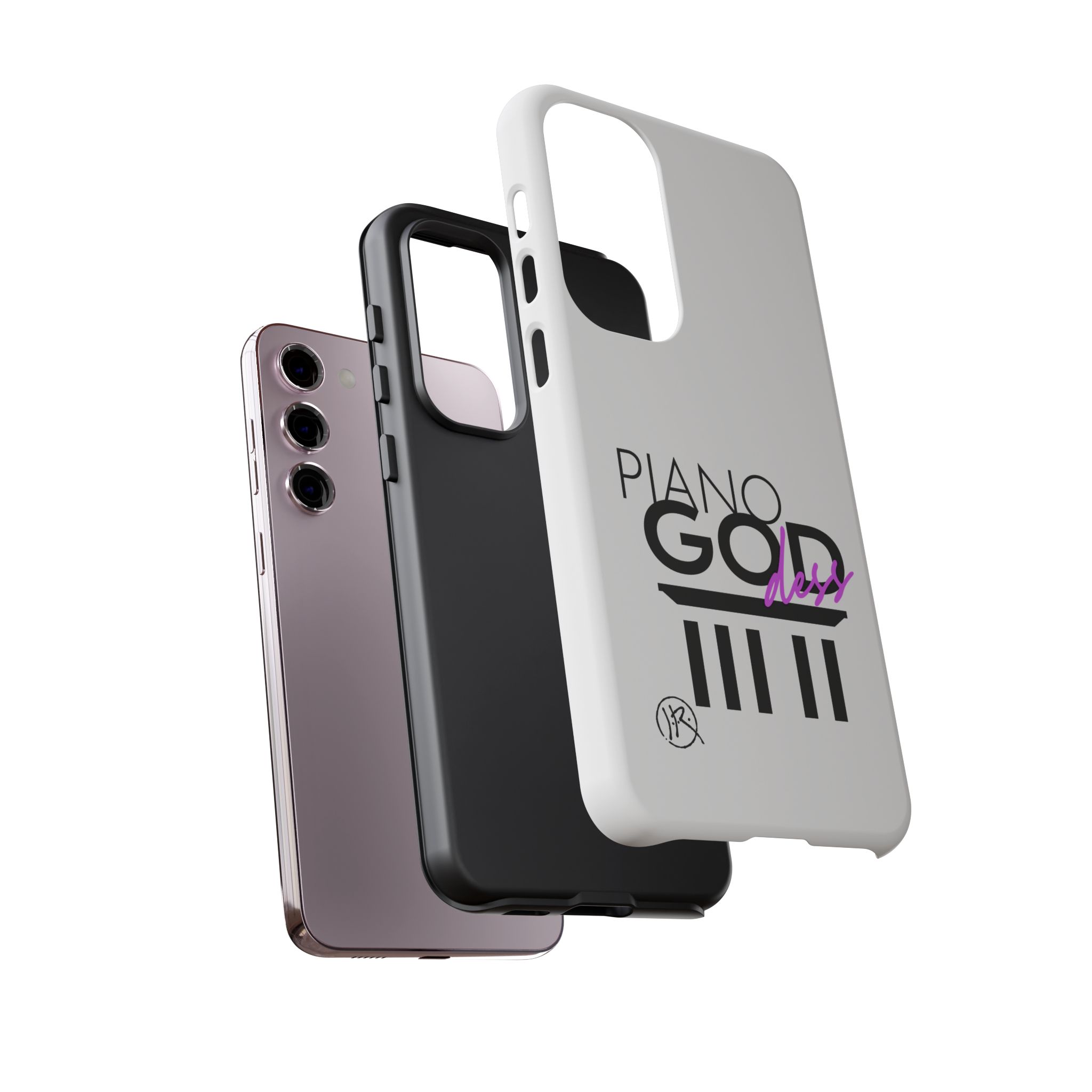 'Piano Goddess'—Tough Phone Case - Image 69