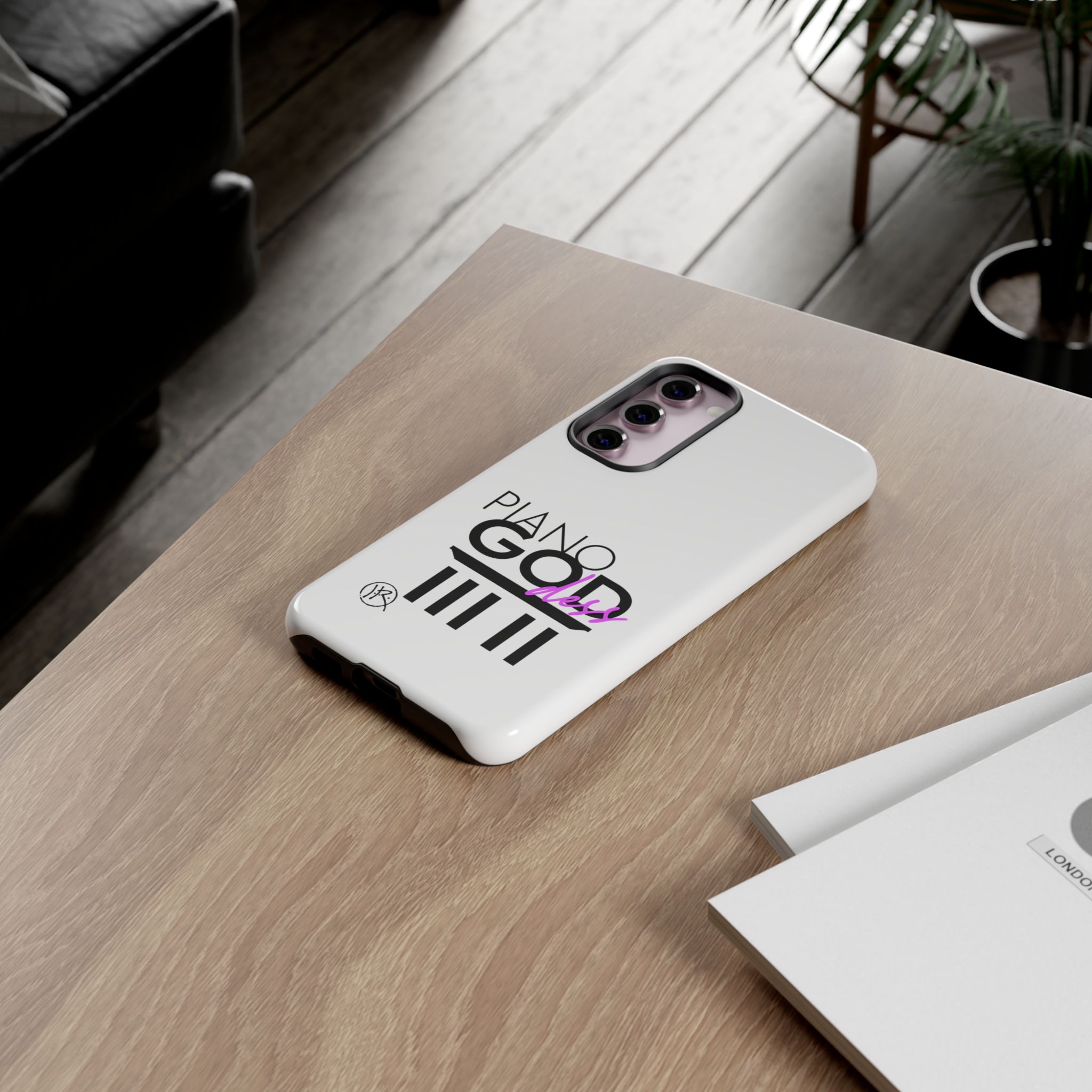 'Piano Goddess'—Tough Phone Case - Image 66