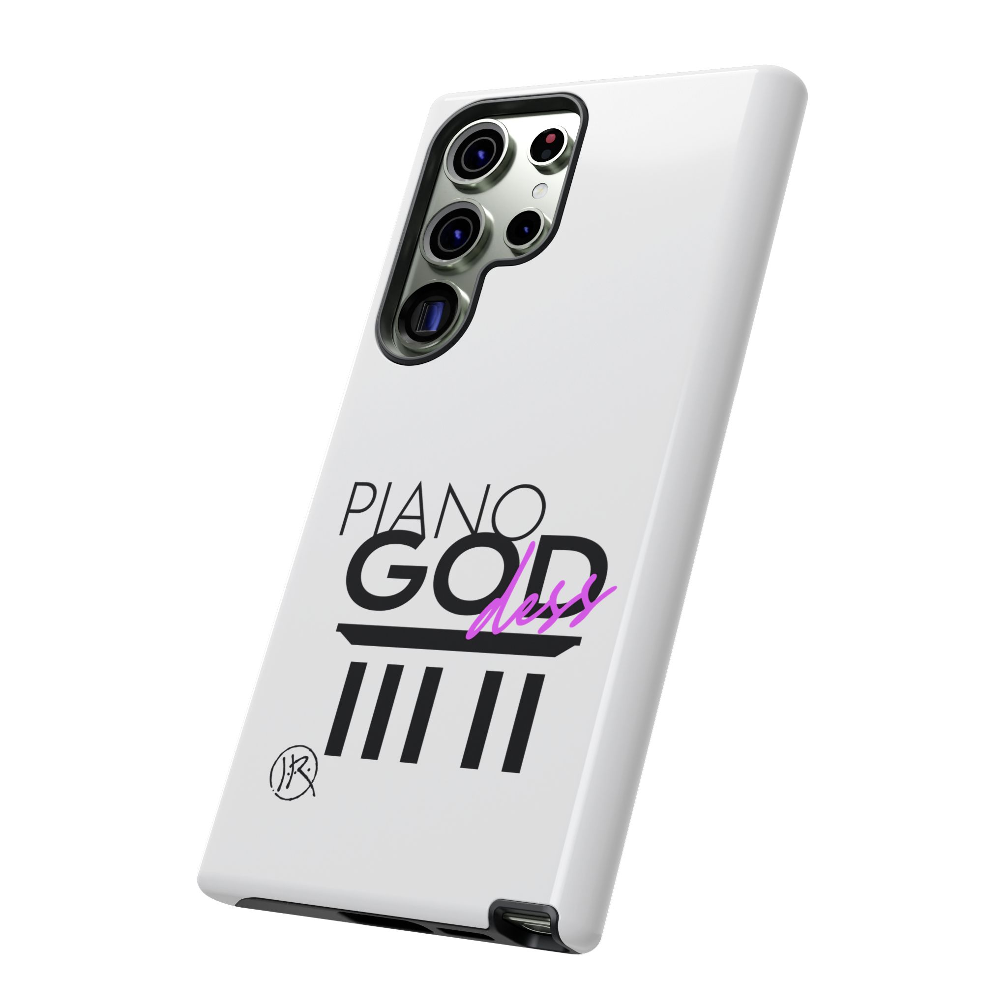 'Piano Goddess'—Tough Phone Case - Image 72