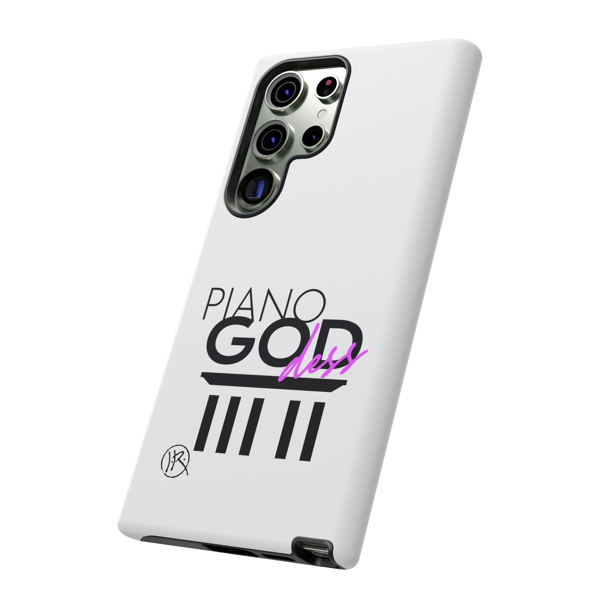 'Piano Goddess'—Tough Phone Case - Image 76