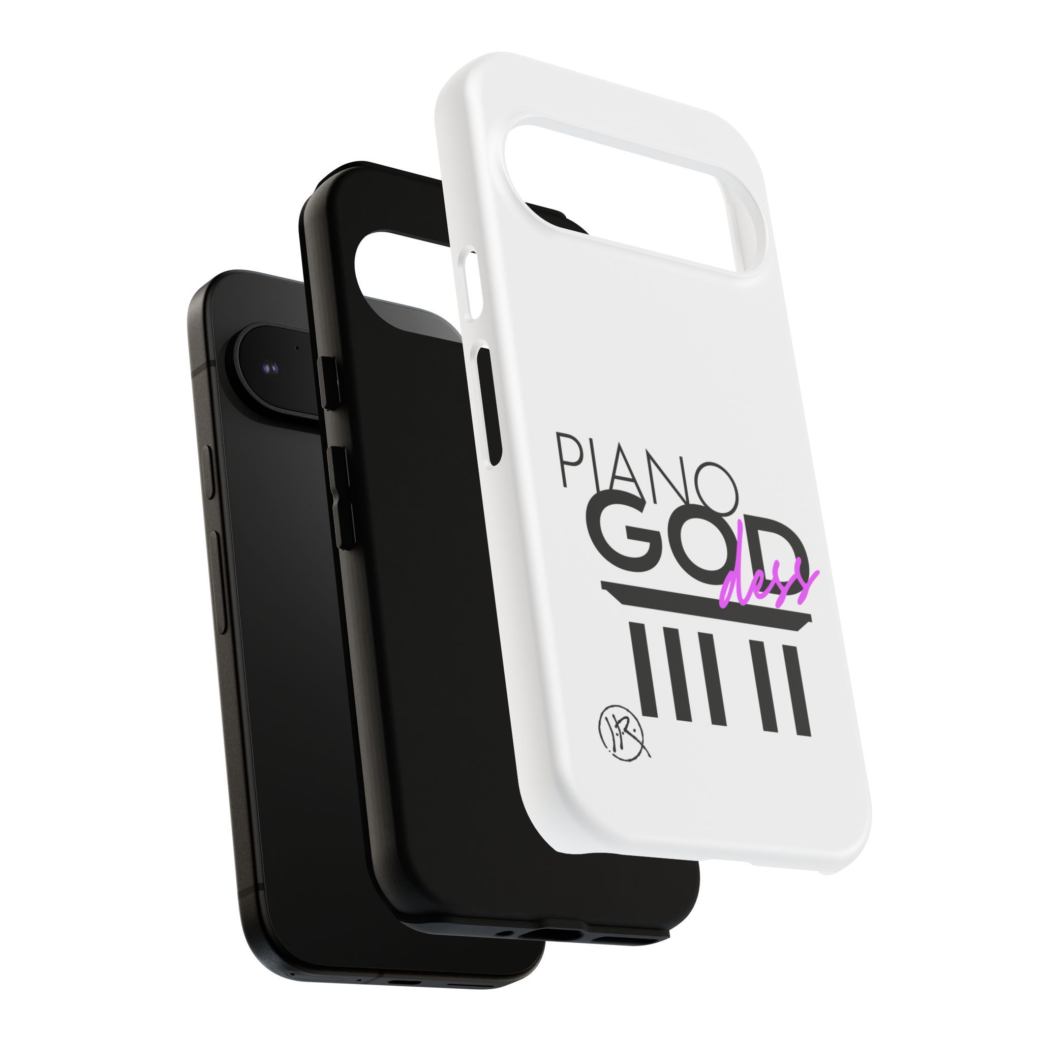 'Piano Goddess'—Tough Phone Case - Image 180