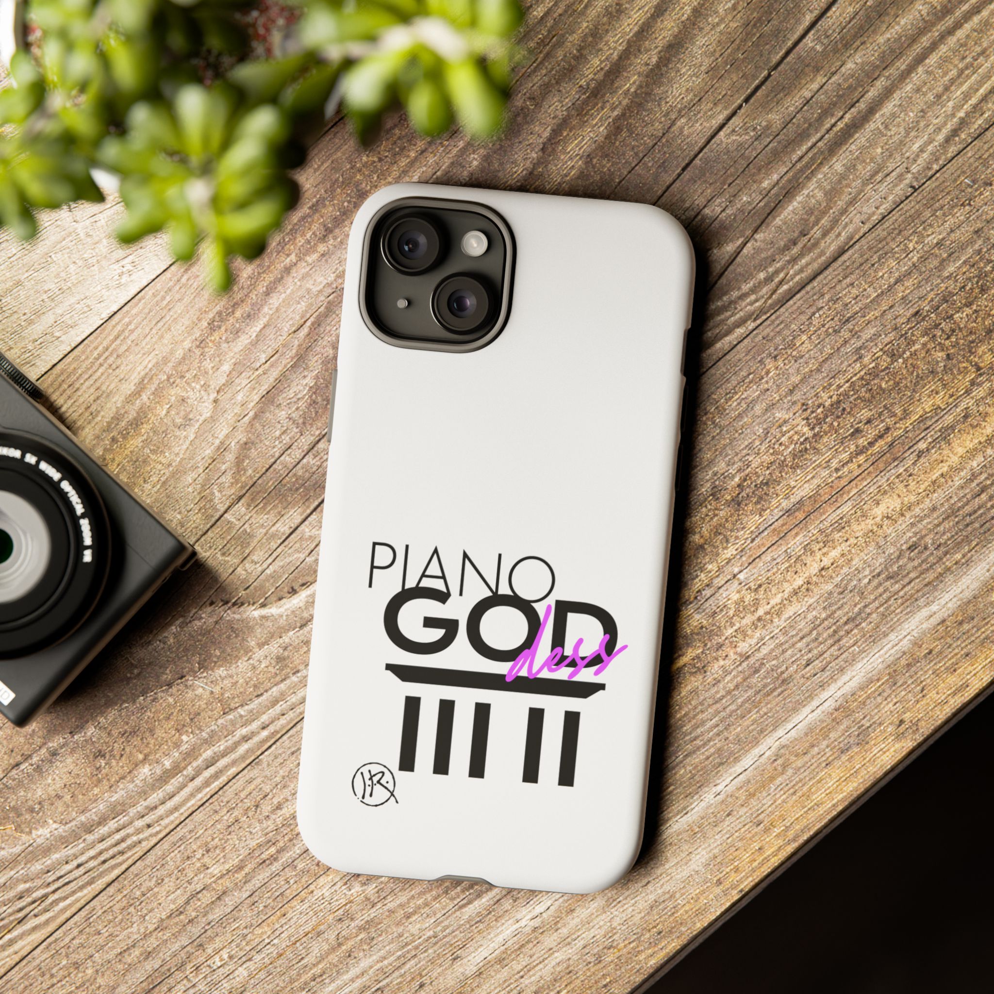 'Piano Goddess'—Tough Phone Case - Image 98