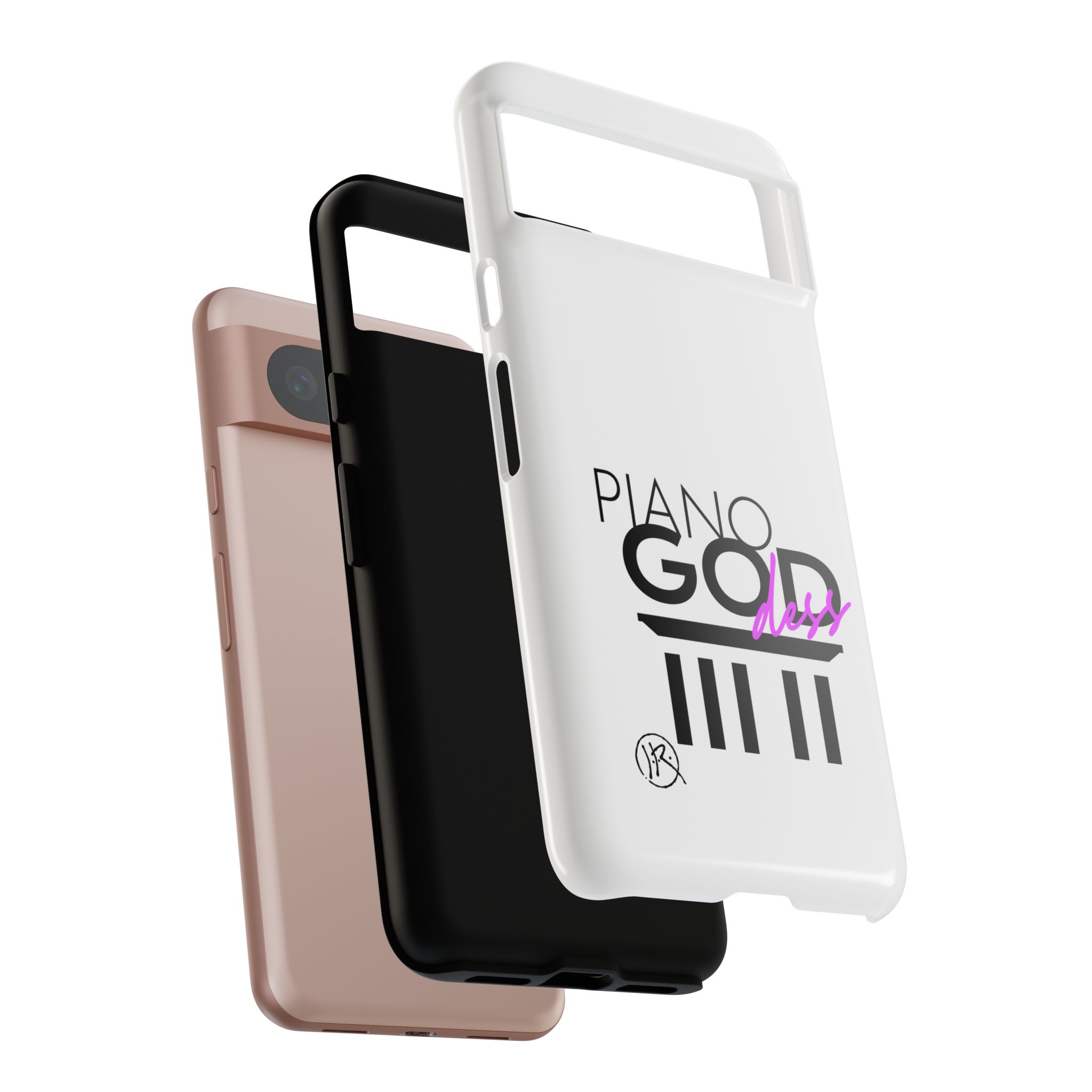 'Piano Goddess'—Tough Phone Case - Image 146