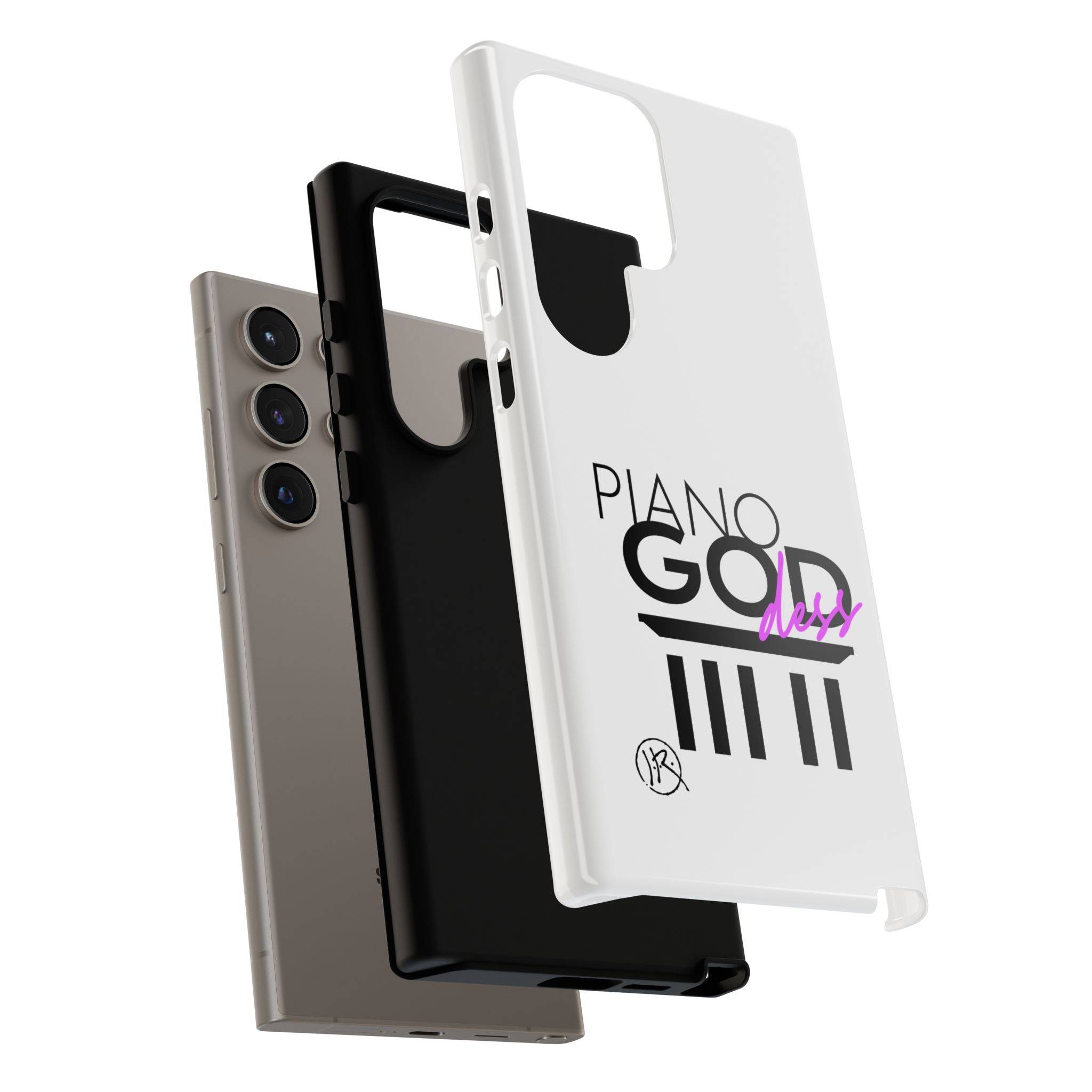 'Piano Goddess'—Tough Phone Case - Image 130
