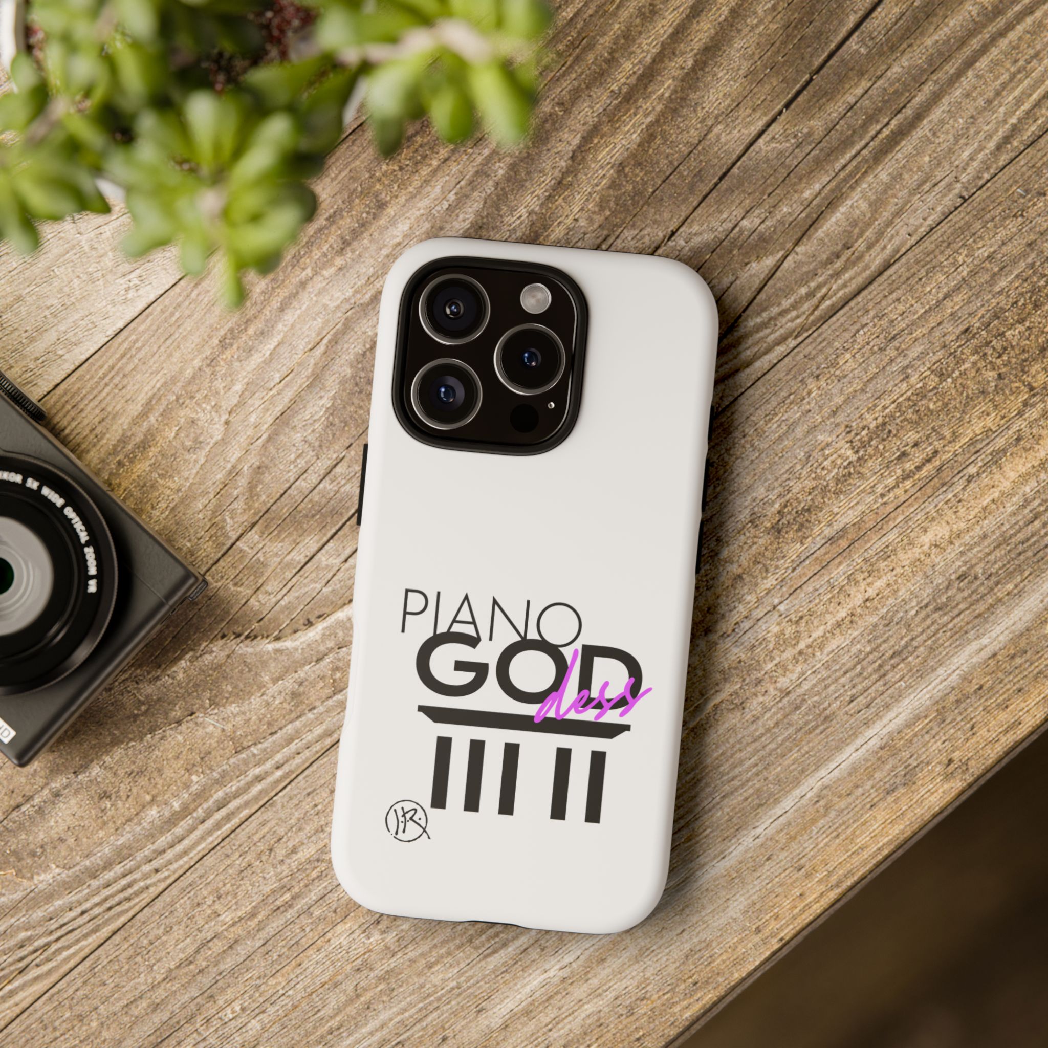 'Piano Goddess'—Tough Phone Case - Image 166