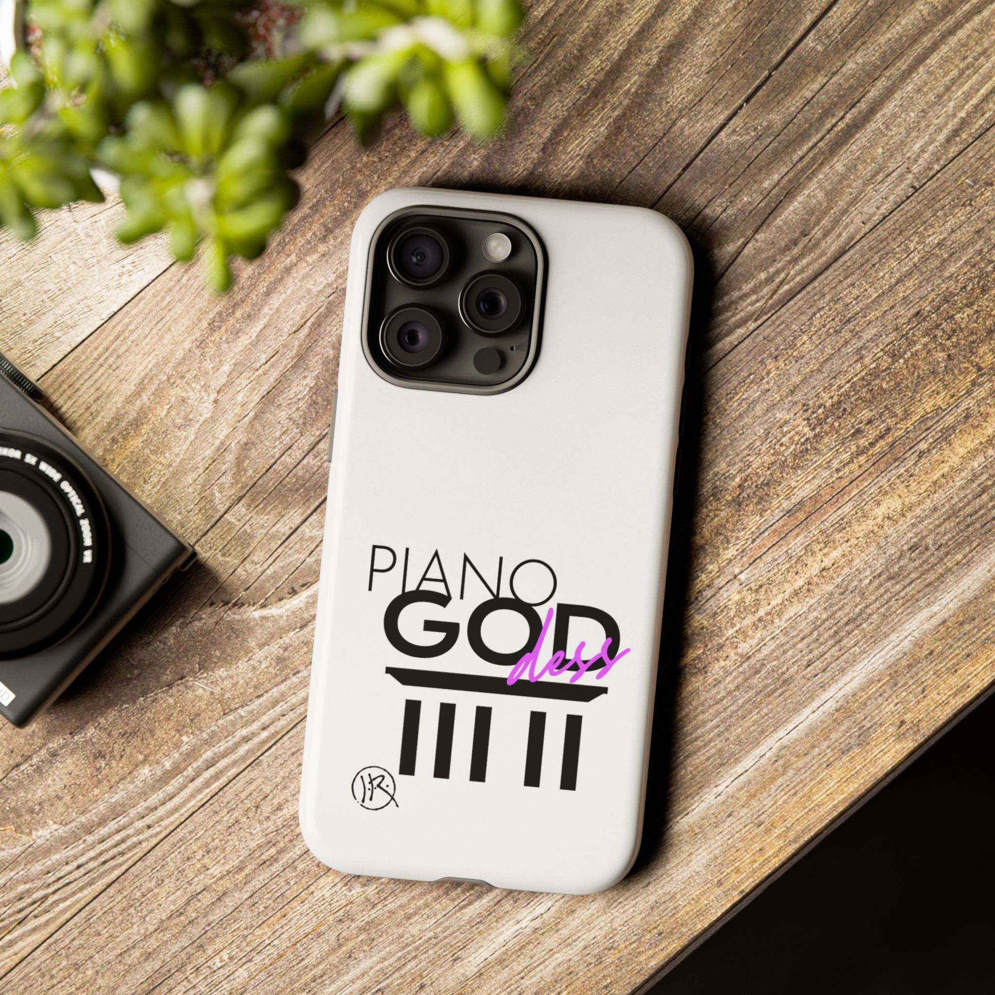 'Piano Goddess'—Tough Phone Case - Image 107