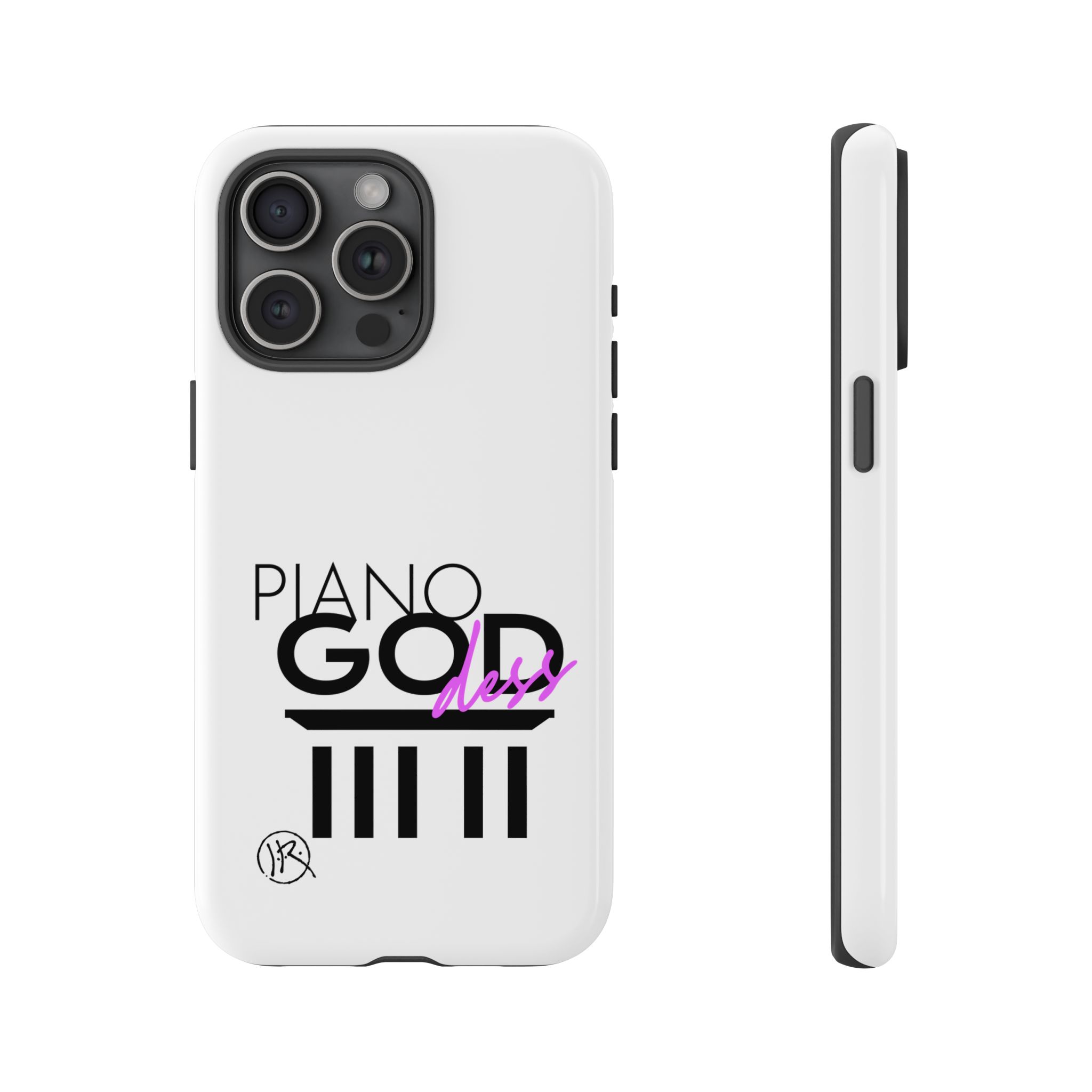 'Piano Goddess'—Tough Phone Case - Image 105