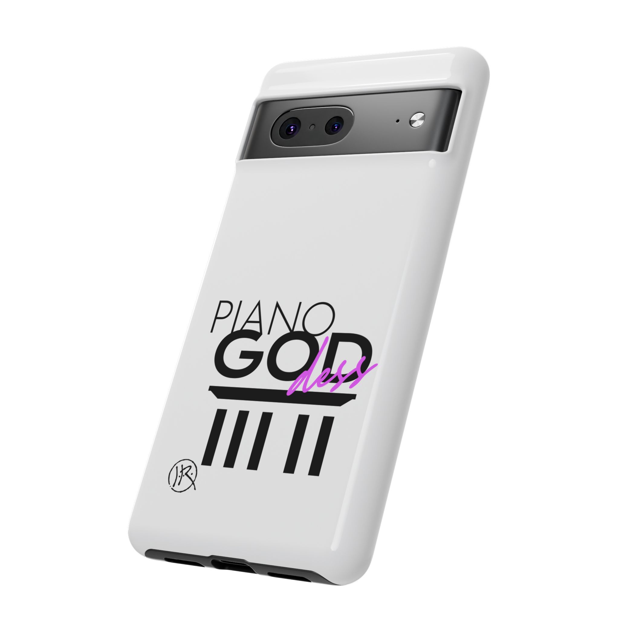 'Piano Goddess'—Tough Phone Case - Image 80