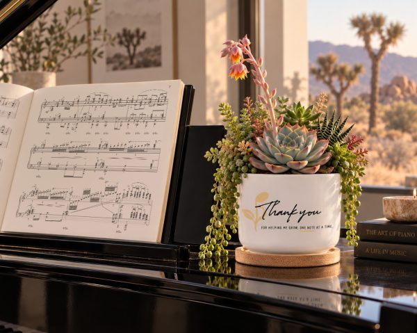 'Thank You'—Ceramic Plant Pot