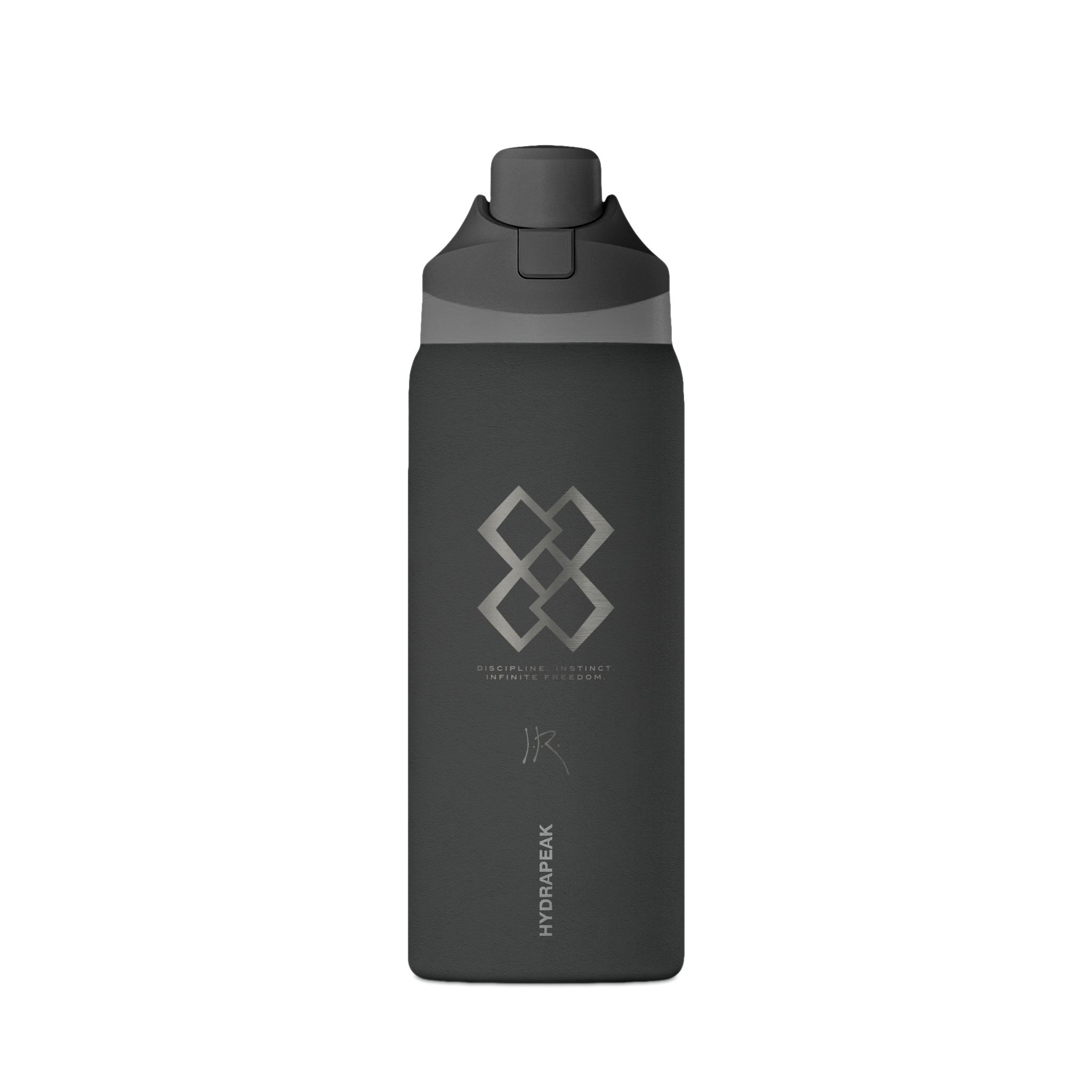 32oz Insulated Water Bottle — Modern Geometric Hydration Flask