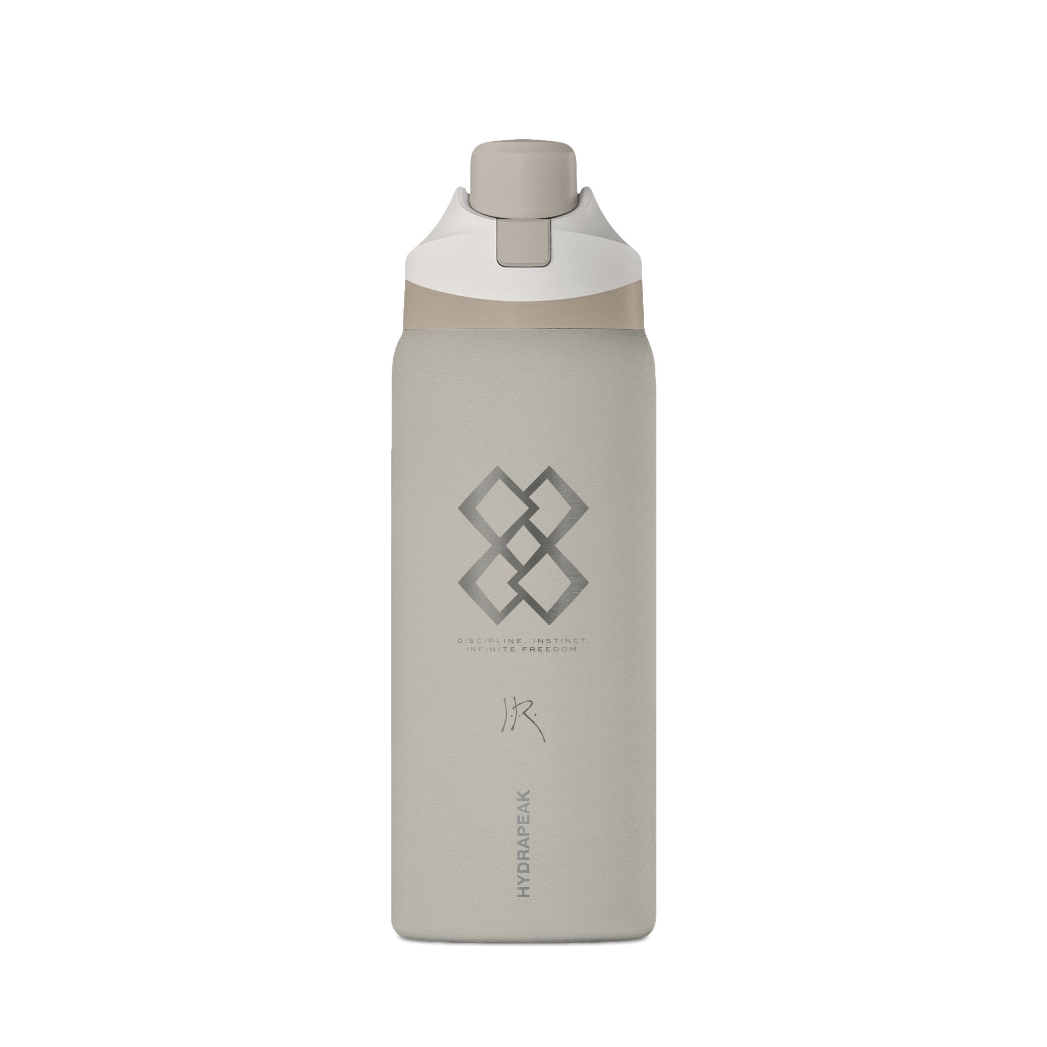 32oz Insulated Water Bottle — Modern Geometric Hydration Flask - Image 5