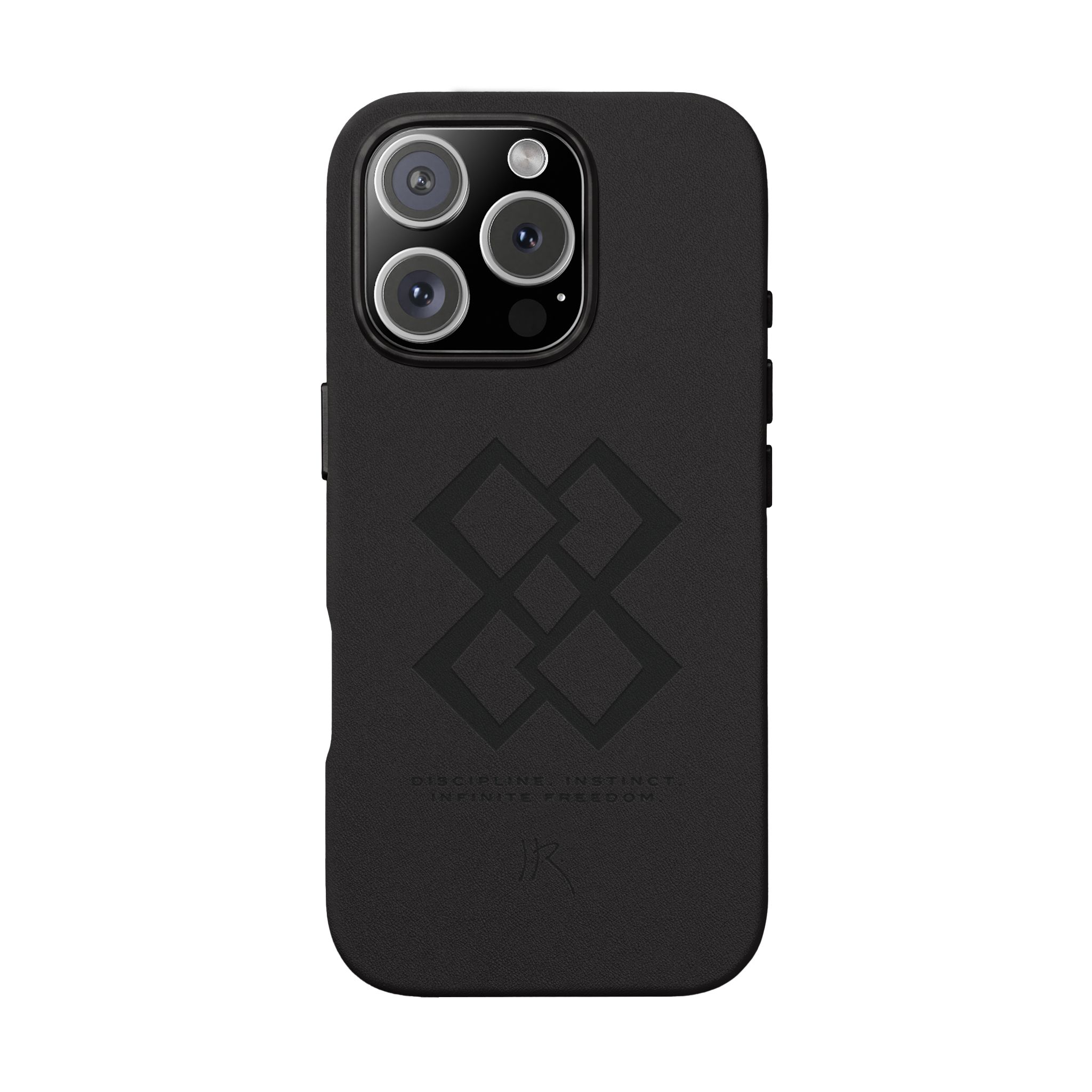 "INFINITE 88" JR Engraved PU Leather iPhone Case - Image 17
