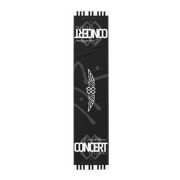 "INFINITE 88" WINGS—JR Signature Concert+Recital "Congratulations!" Table Runner