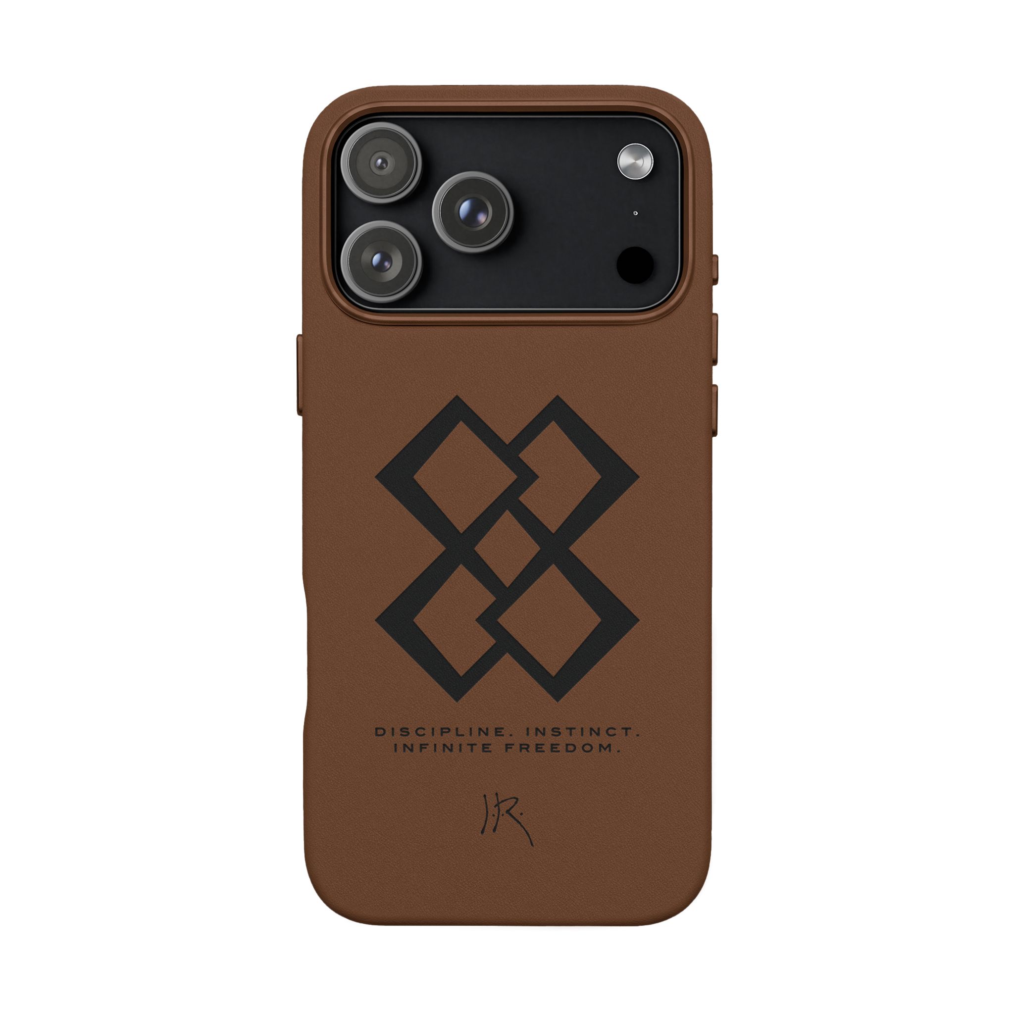 "INFINITE 88" JR Engraved PU Leather iPhone Case - Image 43