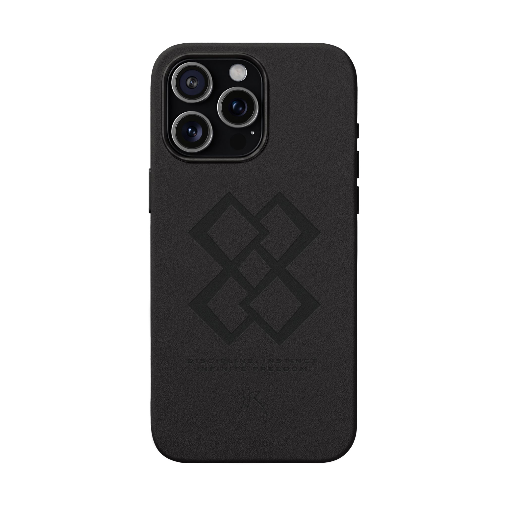 "INFINITE 88" JR Engraved PU Leather iPhone Case - Image 15